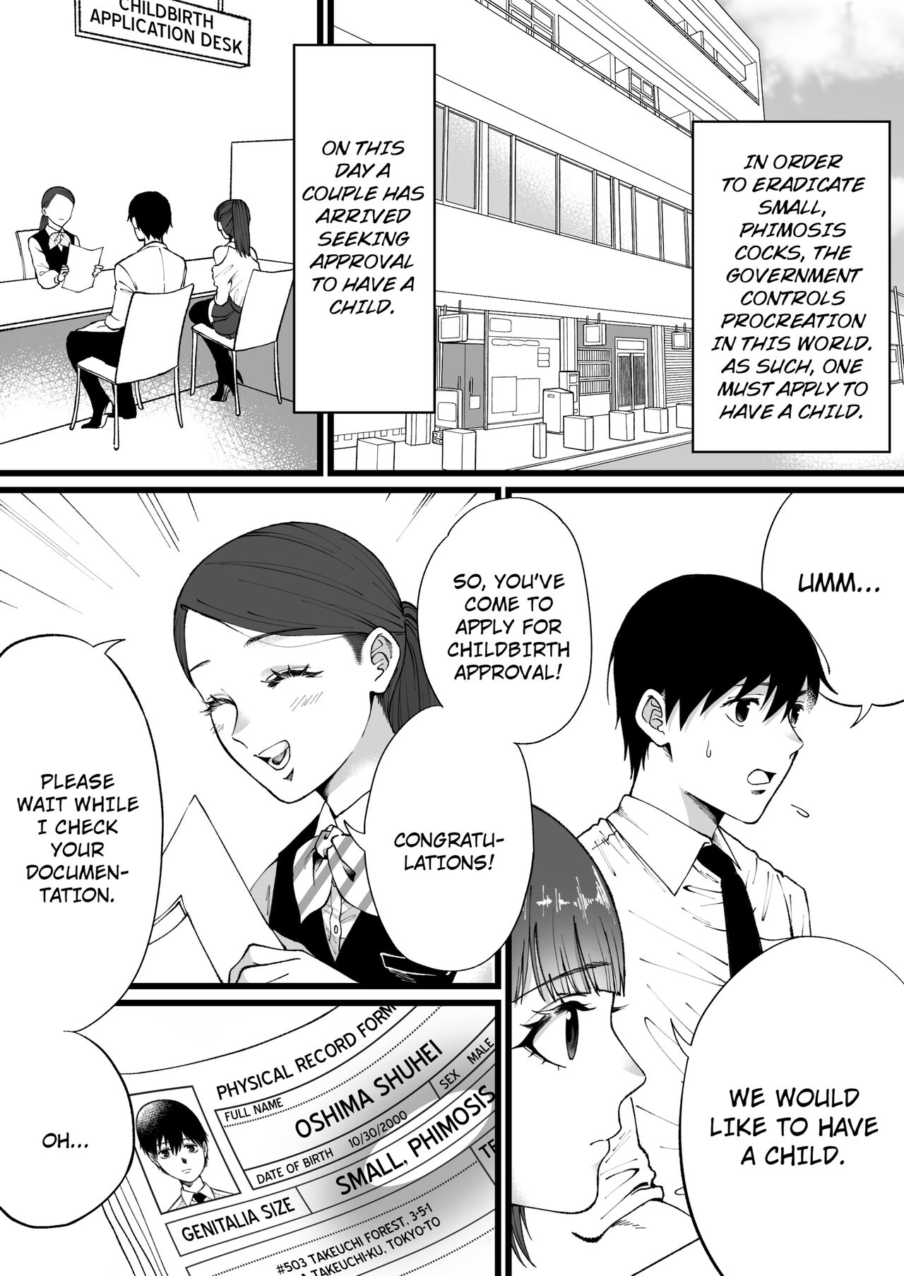 A World Where Small, Phimosis Cocks Are Hated page 2
