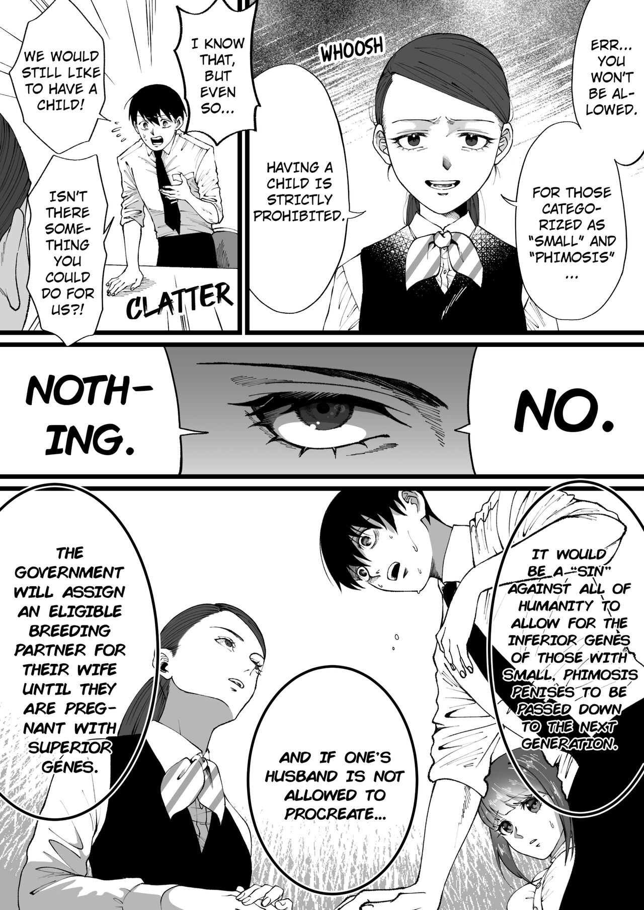 A World Where Small, Phimosis Cocks Are Hated page 3