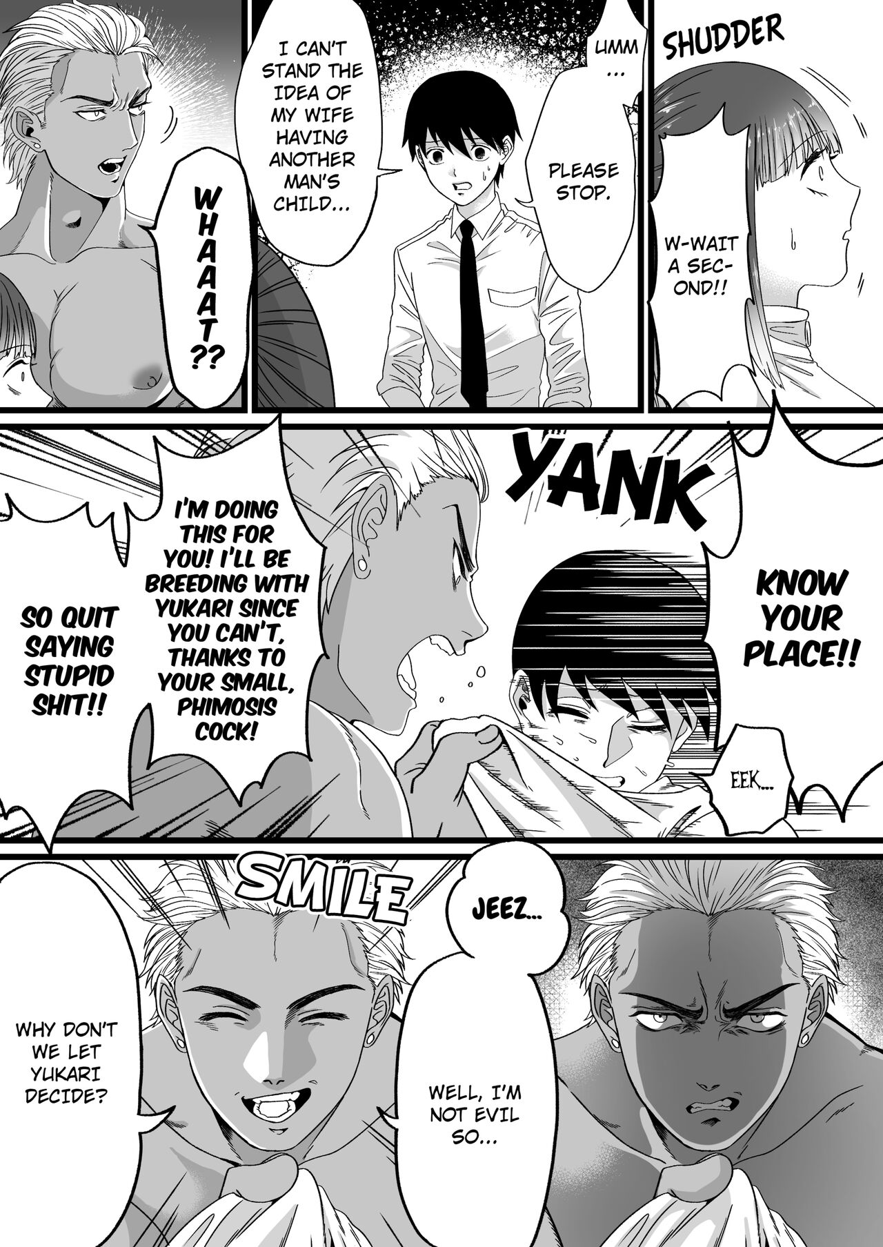 A World Where Small, Phimosis Cocks Are Hated page 9