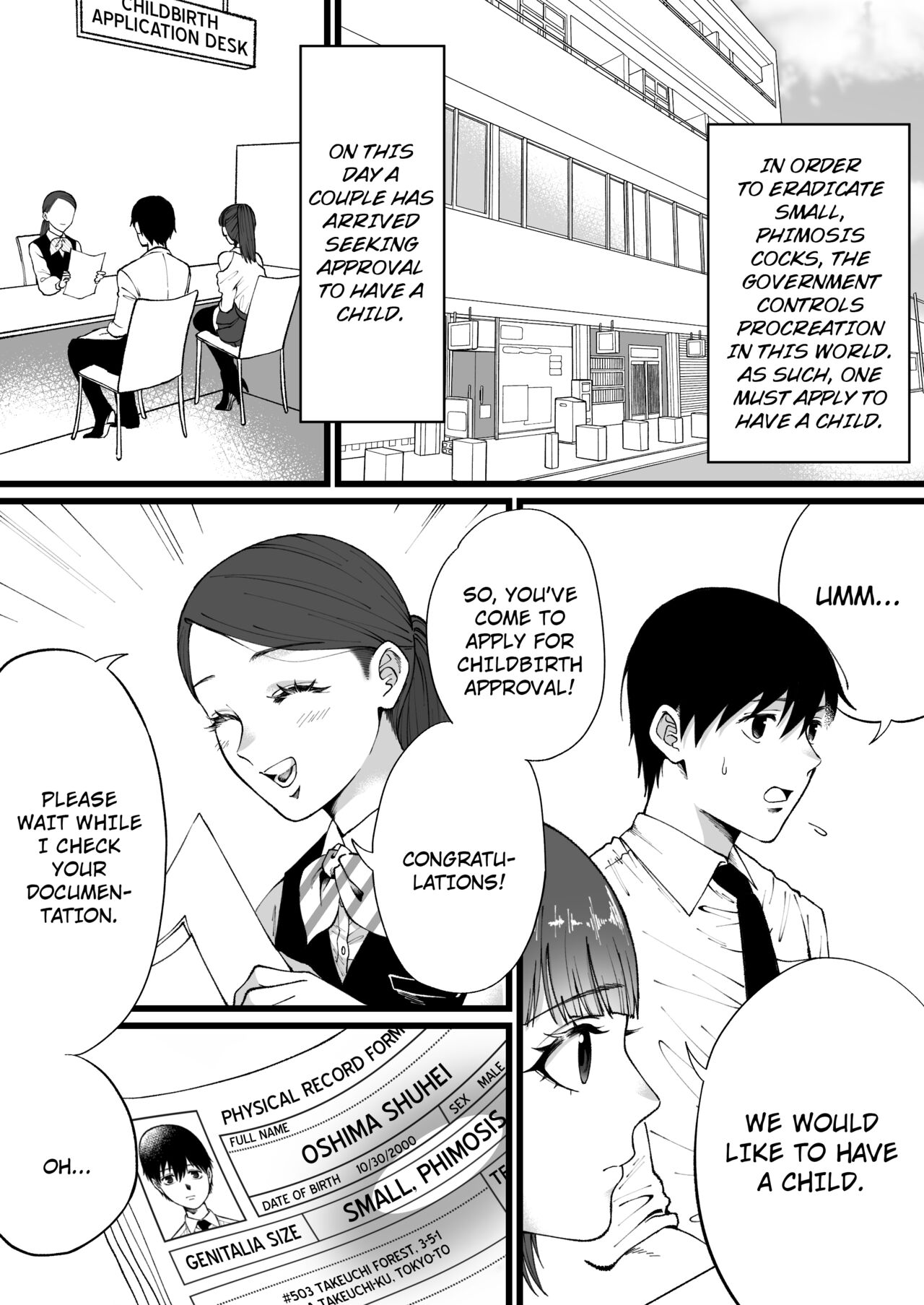 A World Where Small, Phimosis Cocks Are Hated page 3