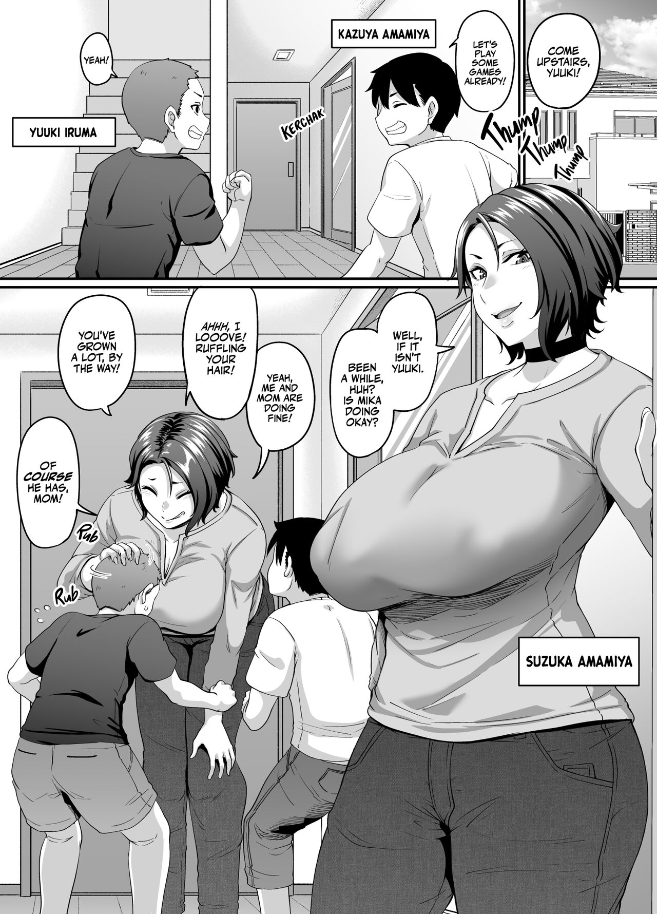 A Young Mother Gets Charmed by Her Son's (Incubus →) Friend and Becomes His Bitch page 2