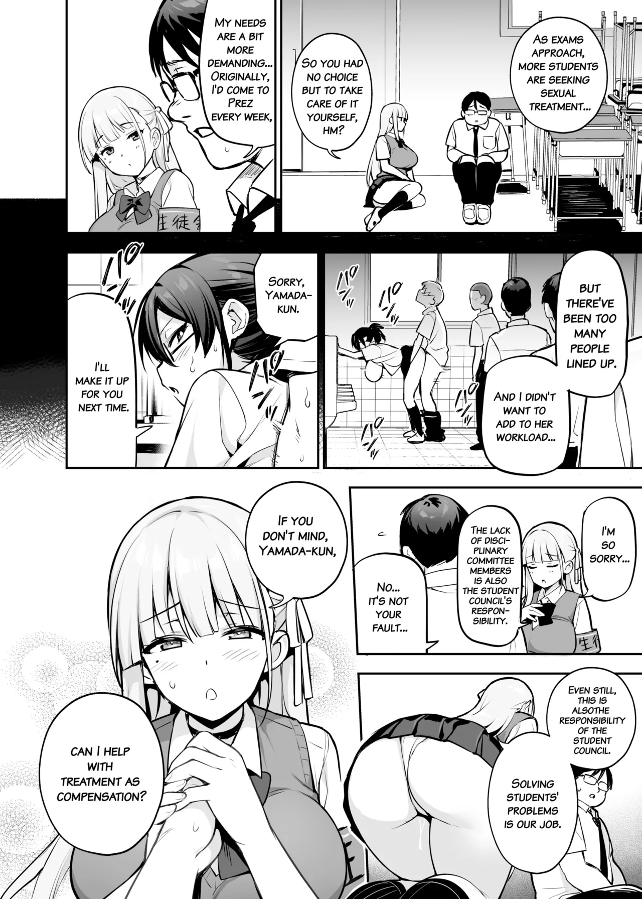 About the Beloved Student President's Huge Tits 2 page 27