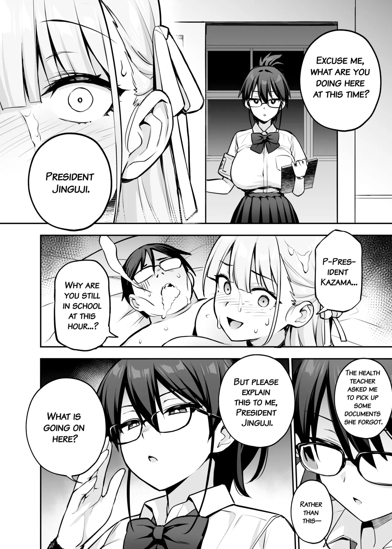 About the Beloved Student President's Huge Tits 2 page 37