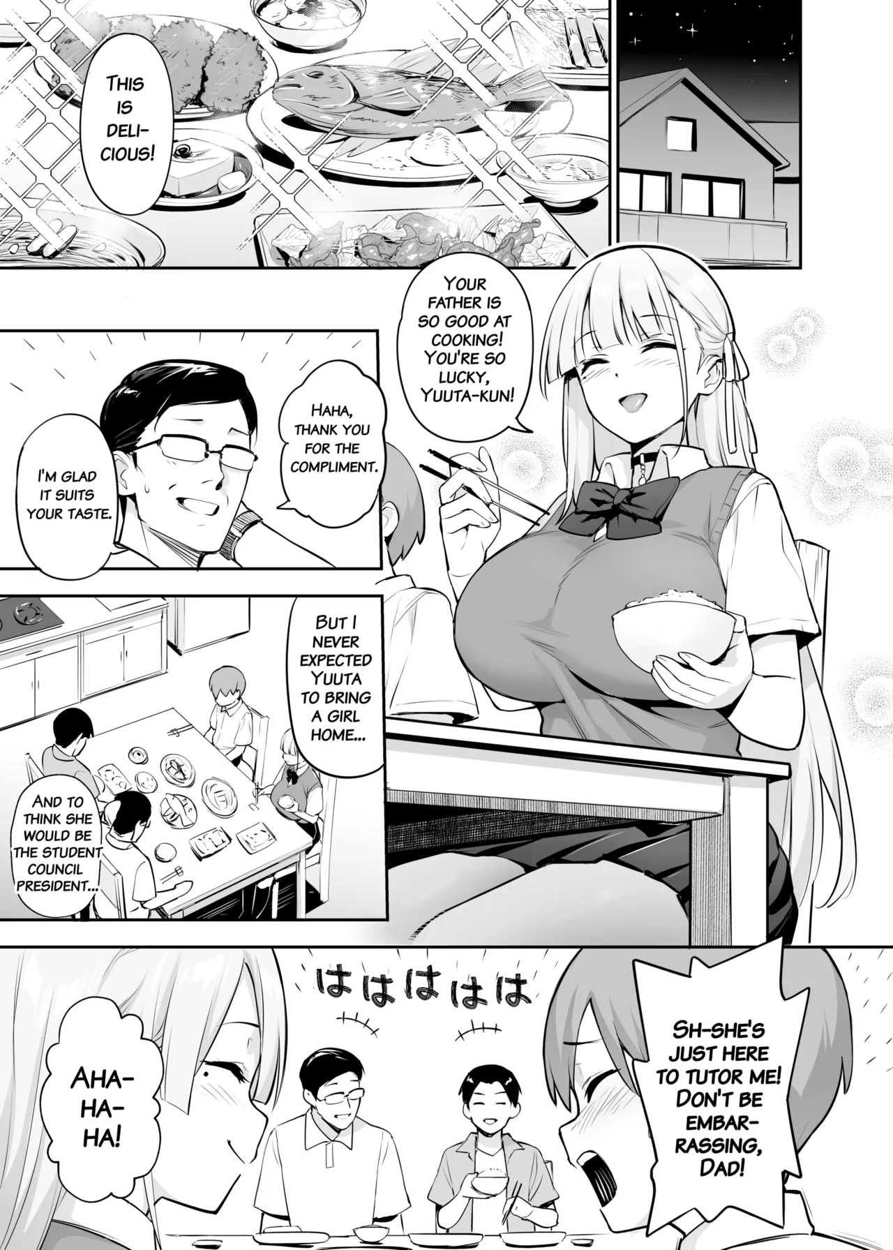 About the Beloved Student President's Huge Tits 2 page 6