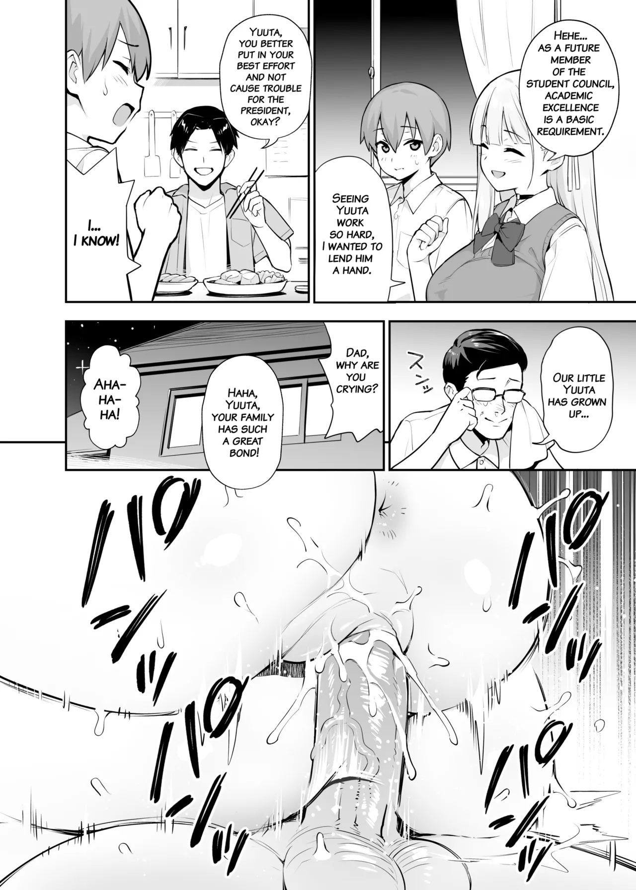 About the Beloved Student President's Huge Tits 2 page 7