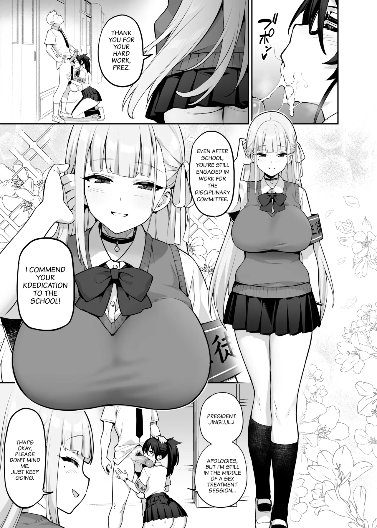 About the Beloved Student President's Huge Tits page 4