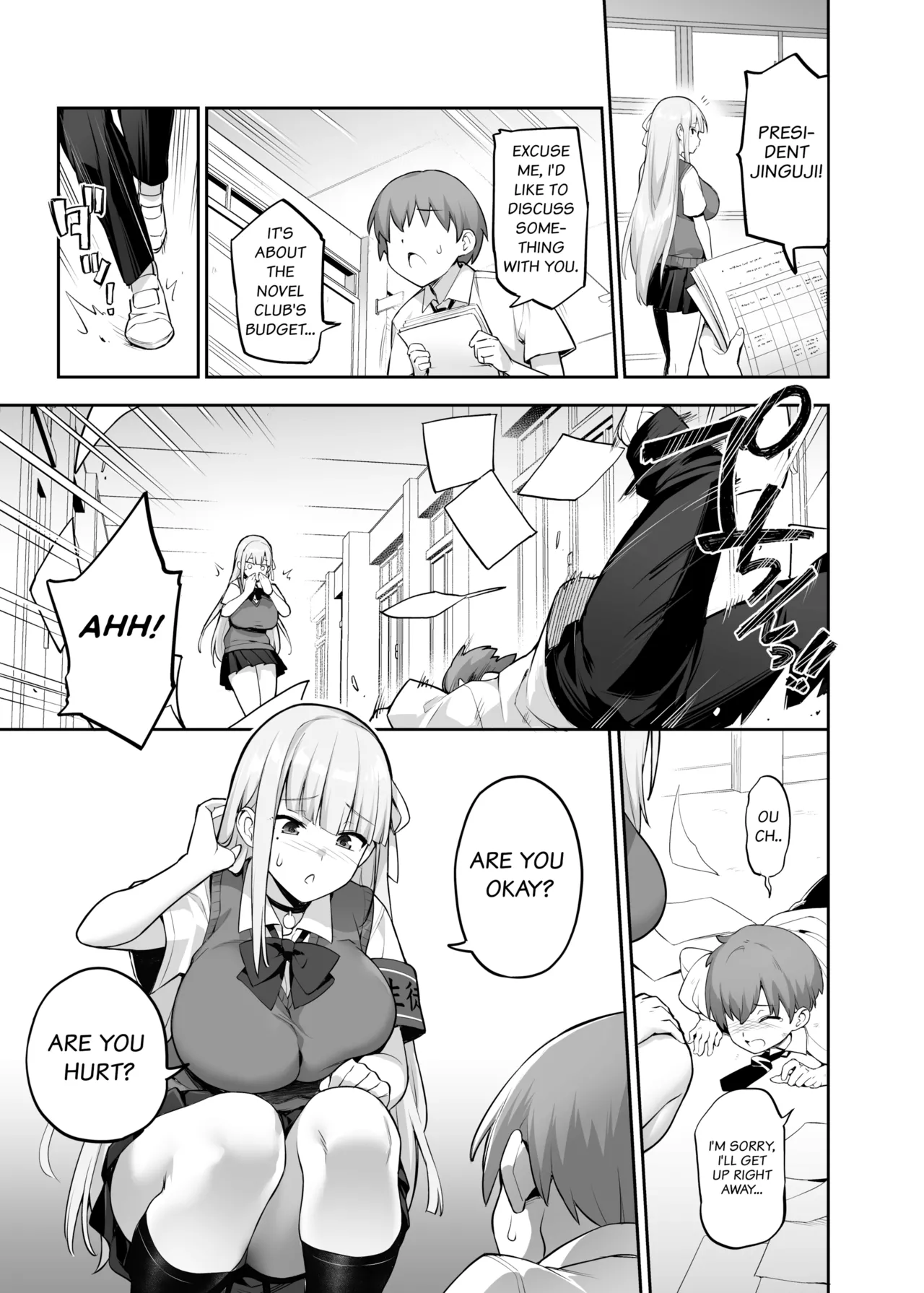About the Beloved Student President's Huge Tits page 6