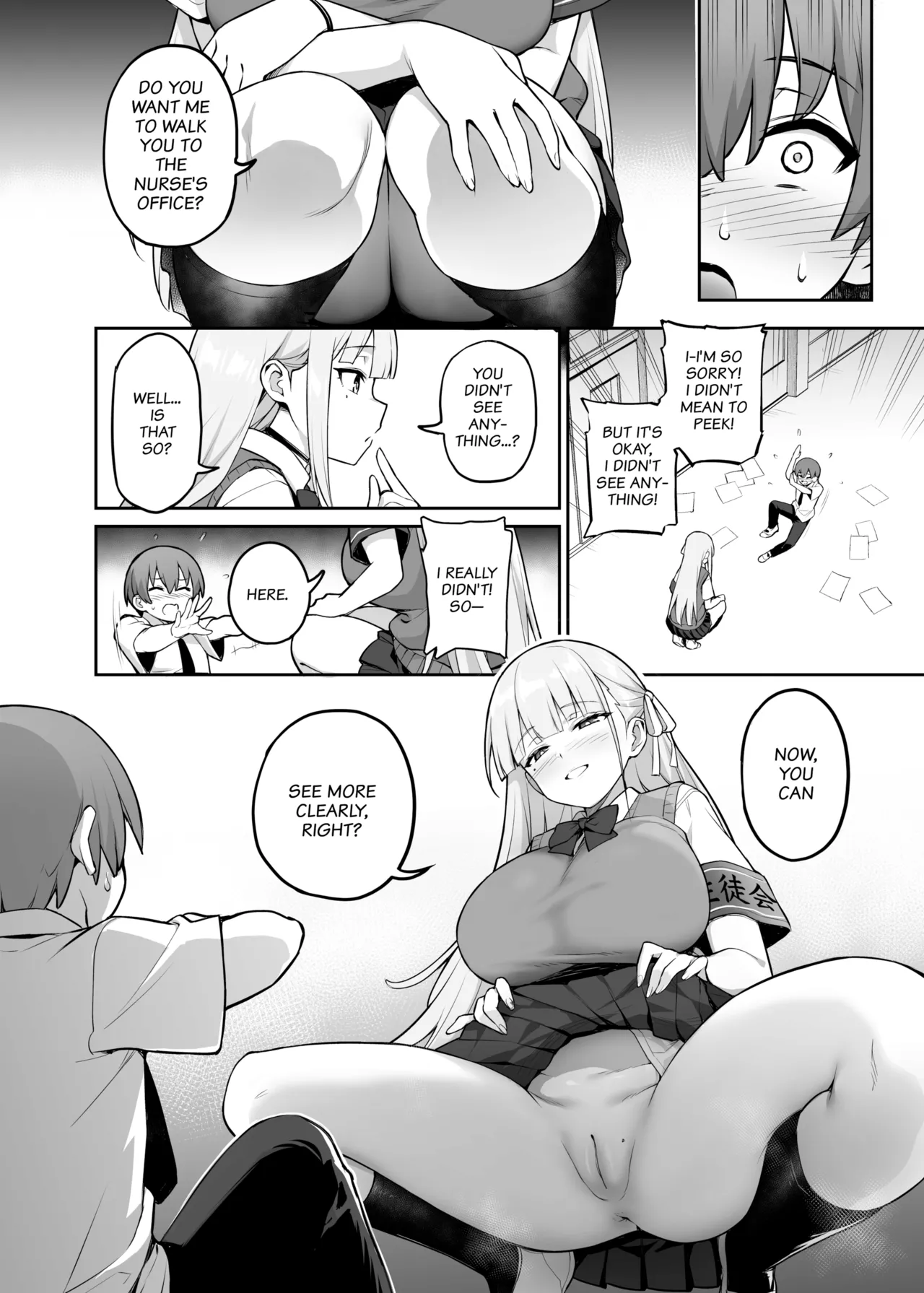 About the Beloved Student President's Huge Tits page 7