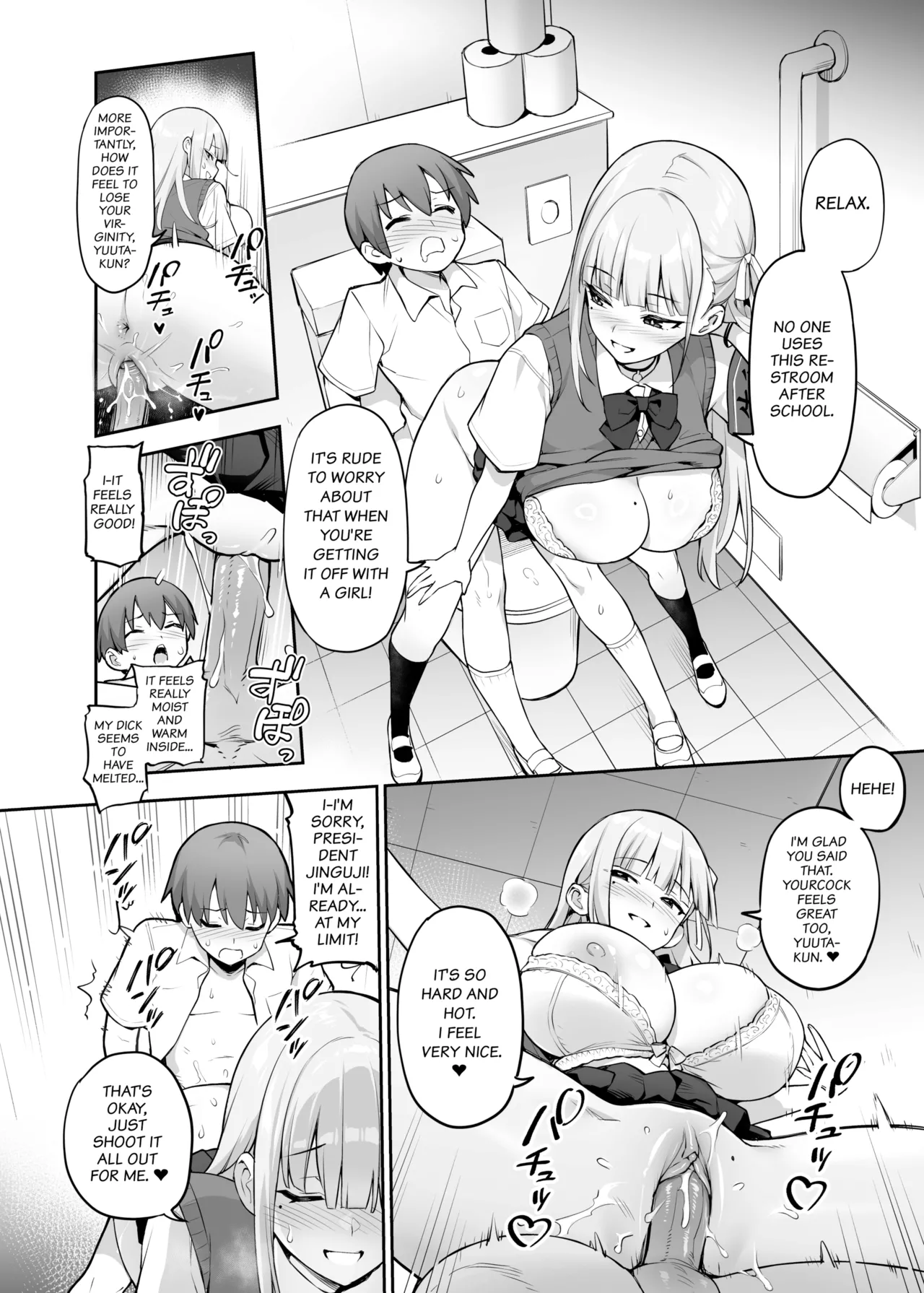 About the Beloved Student President's Huge Tits page 9