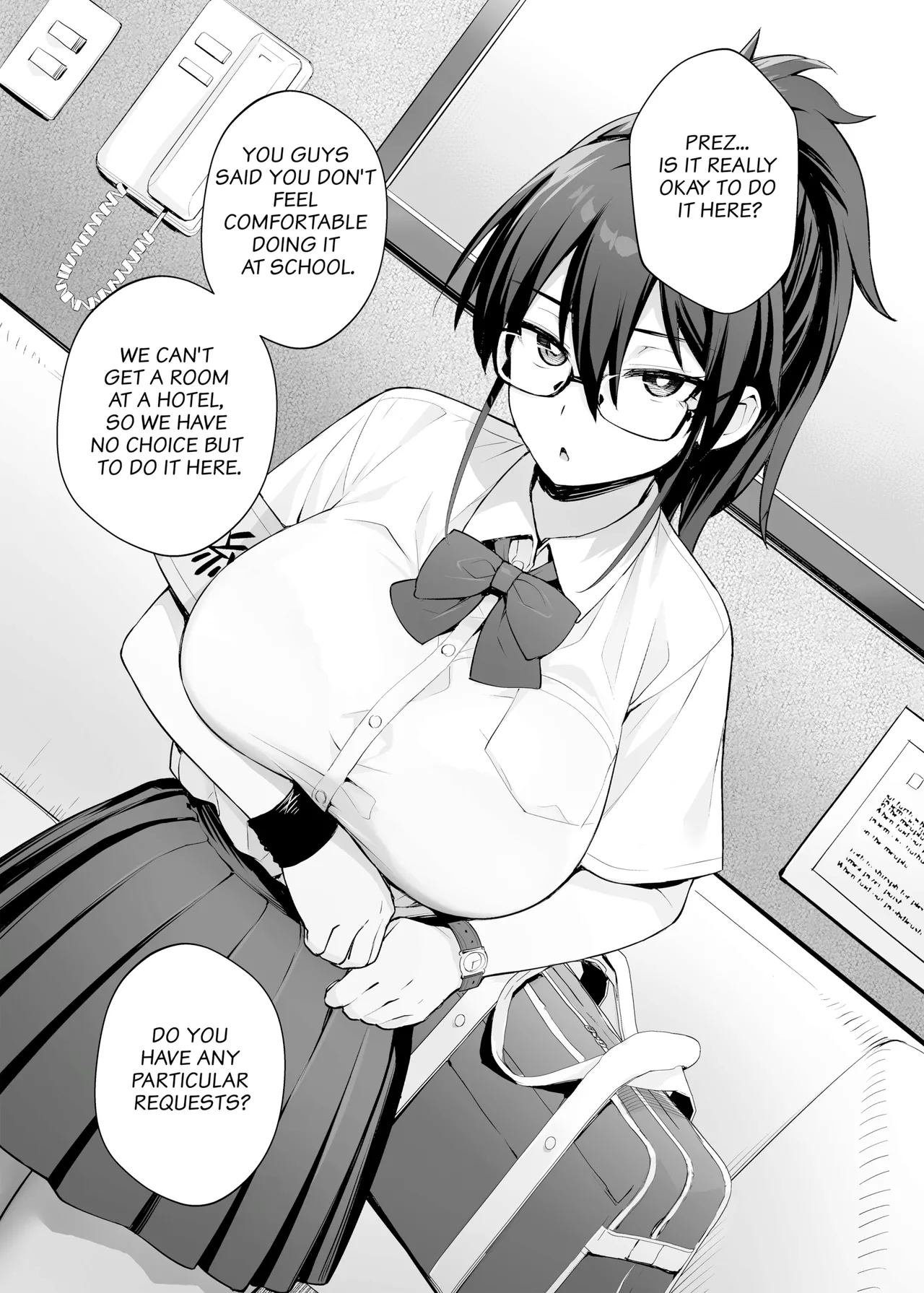 About the New President of the Disciplinary Committee's Huge Tits 2 page 12