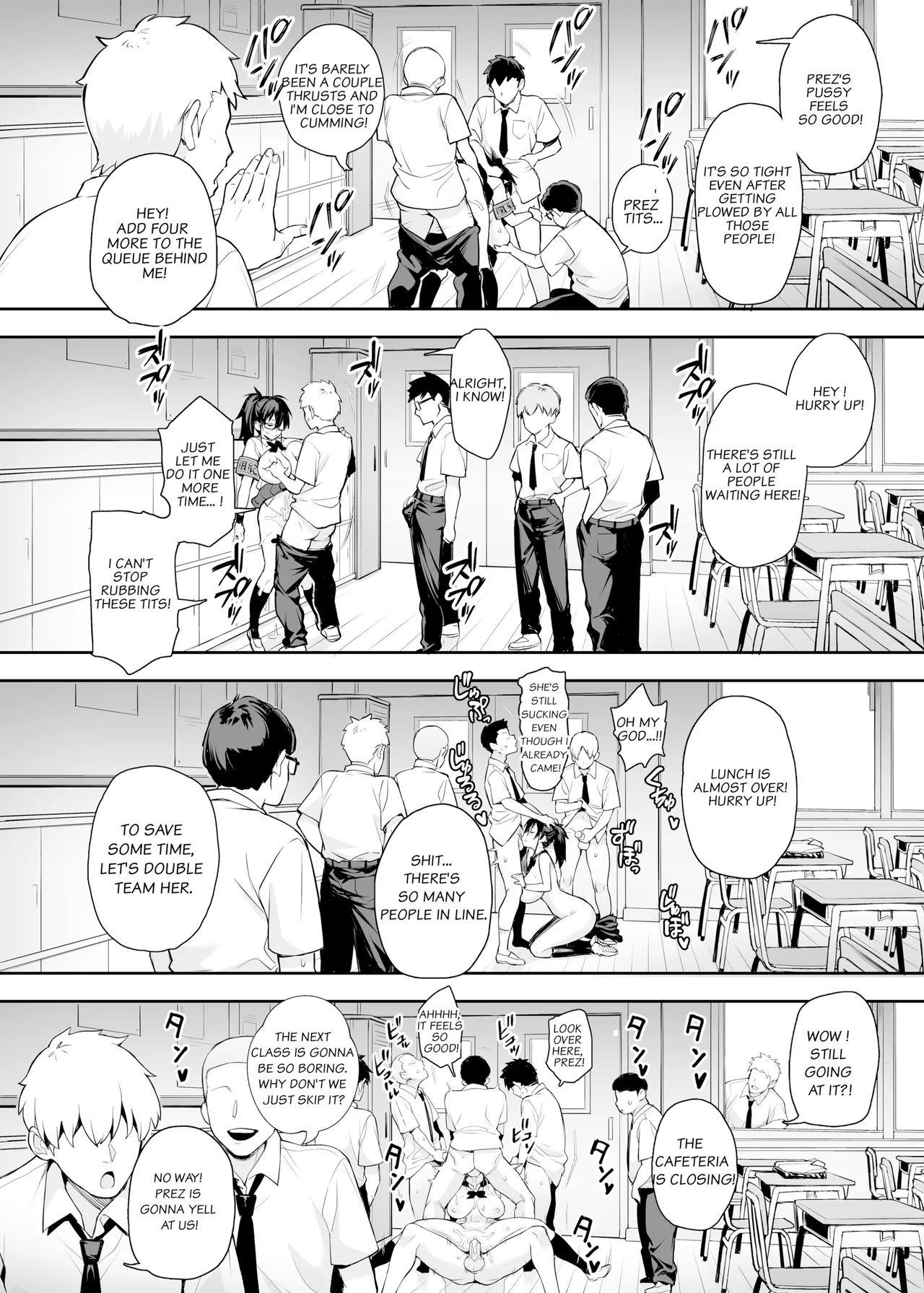 About the New President of the Disciplinary Committee's Huge Tits 2 page 9