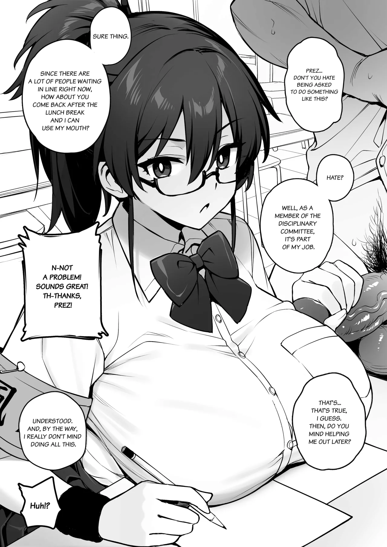 About the New President of the Disciplinary Committee's Huge Tits page 5