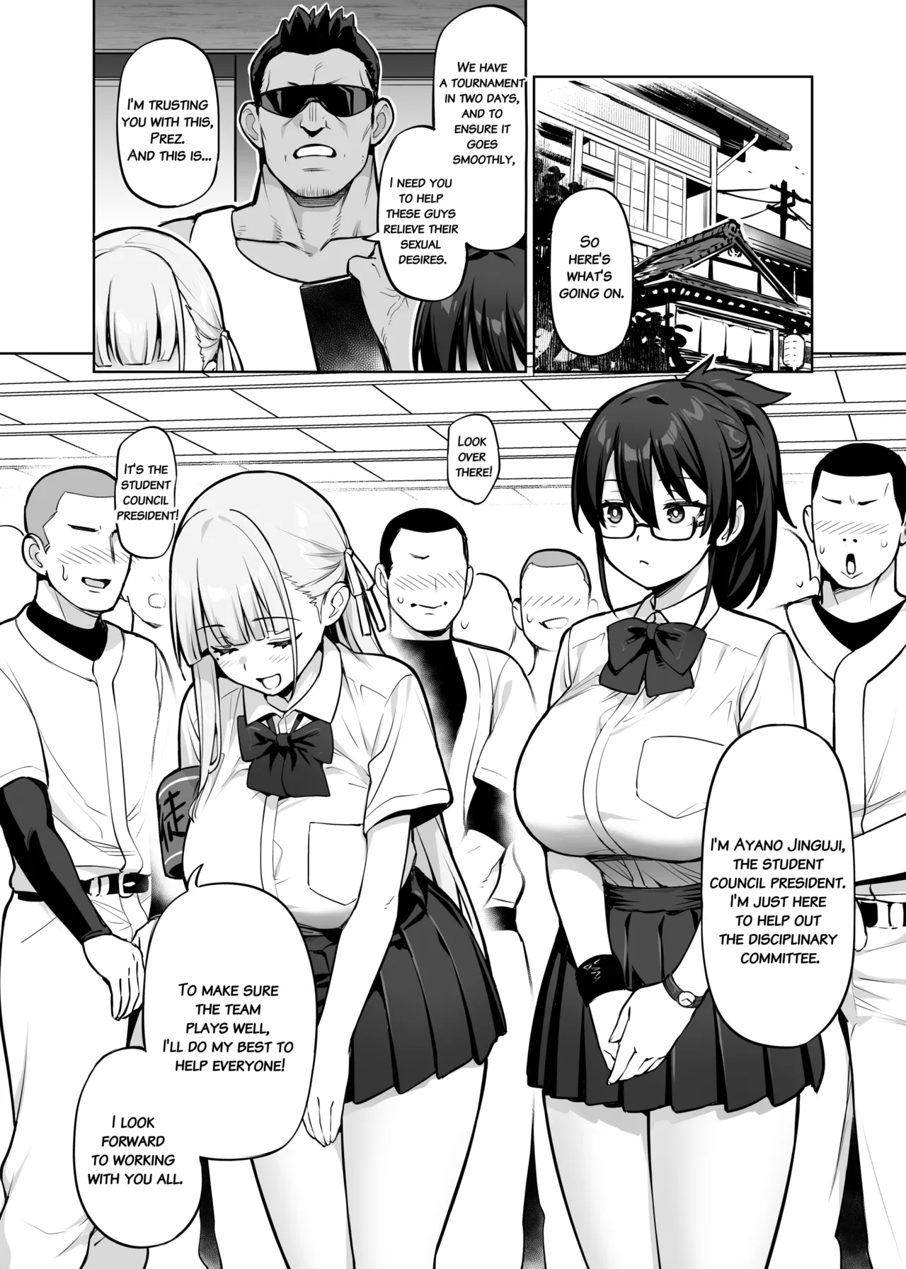 About the Student Council Members' Huge Tits! page 11