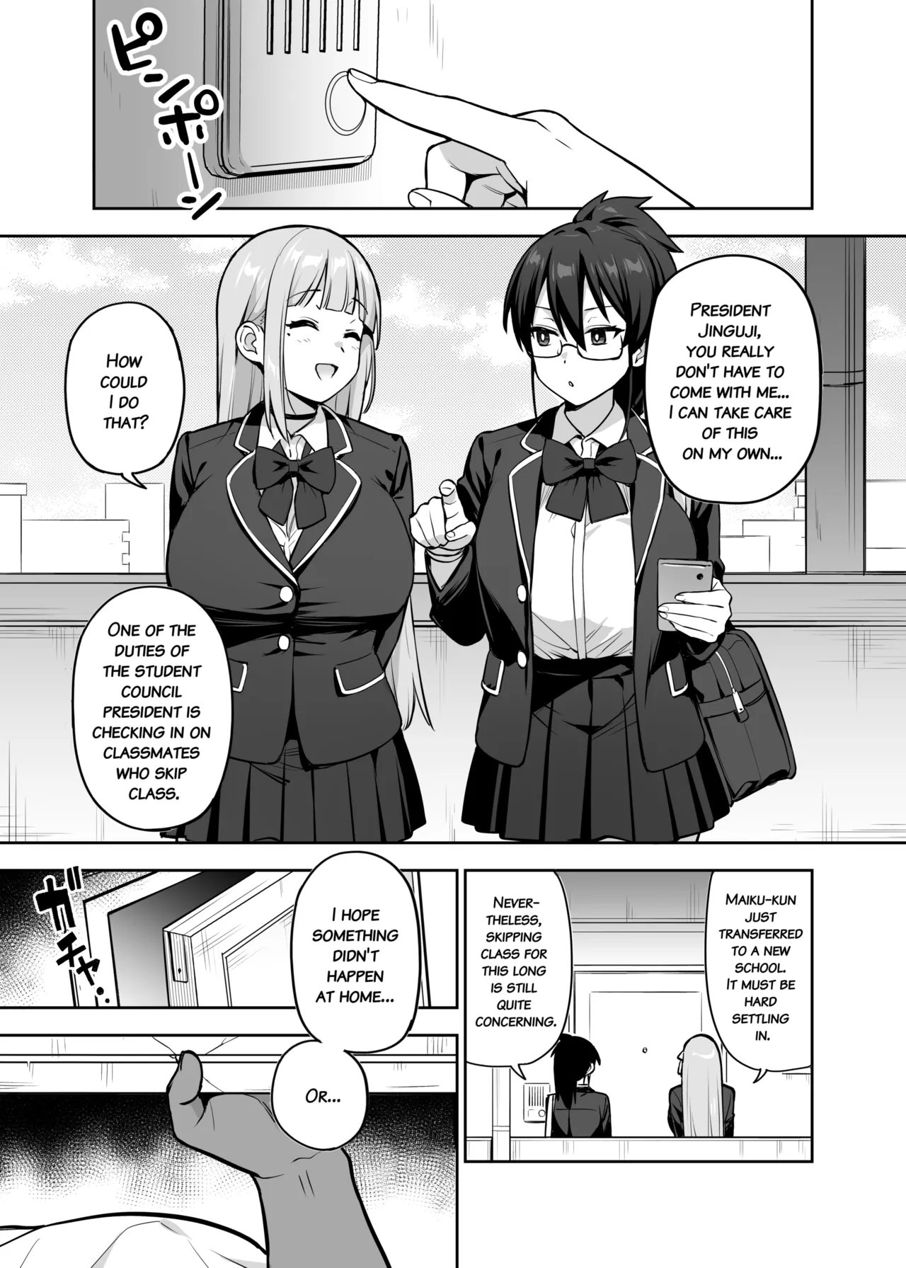About the Student Council Members' Huge Tits! page 36