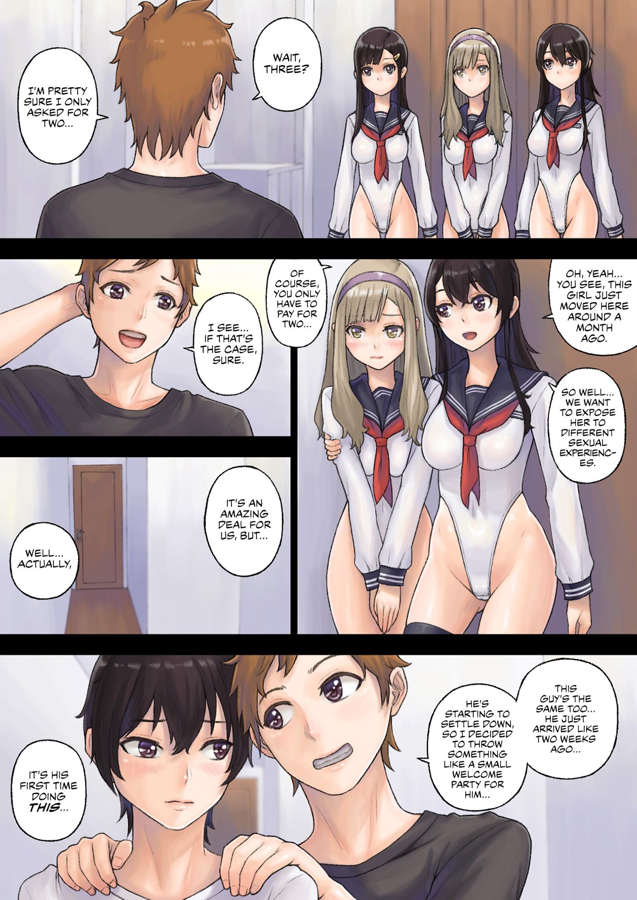 Academy Life in the Special Liberation Zone 2 page 8