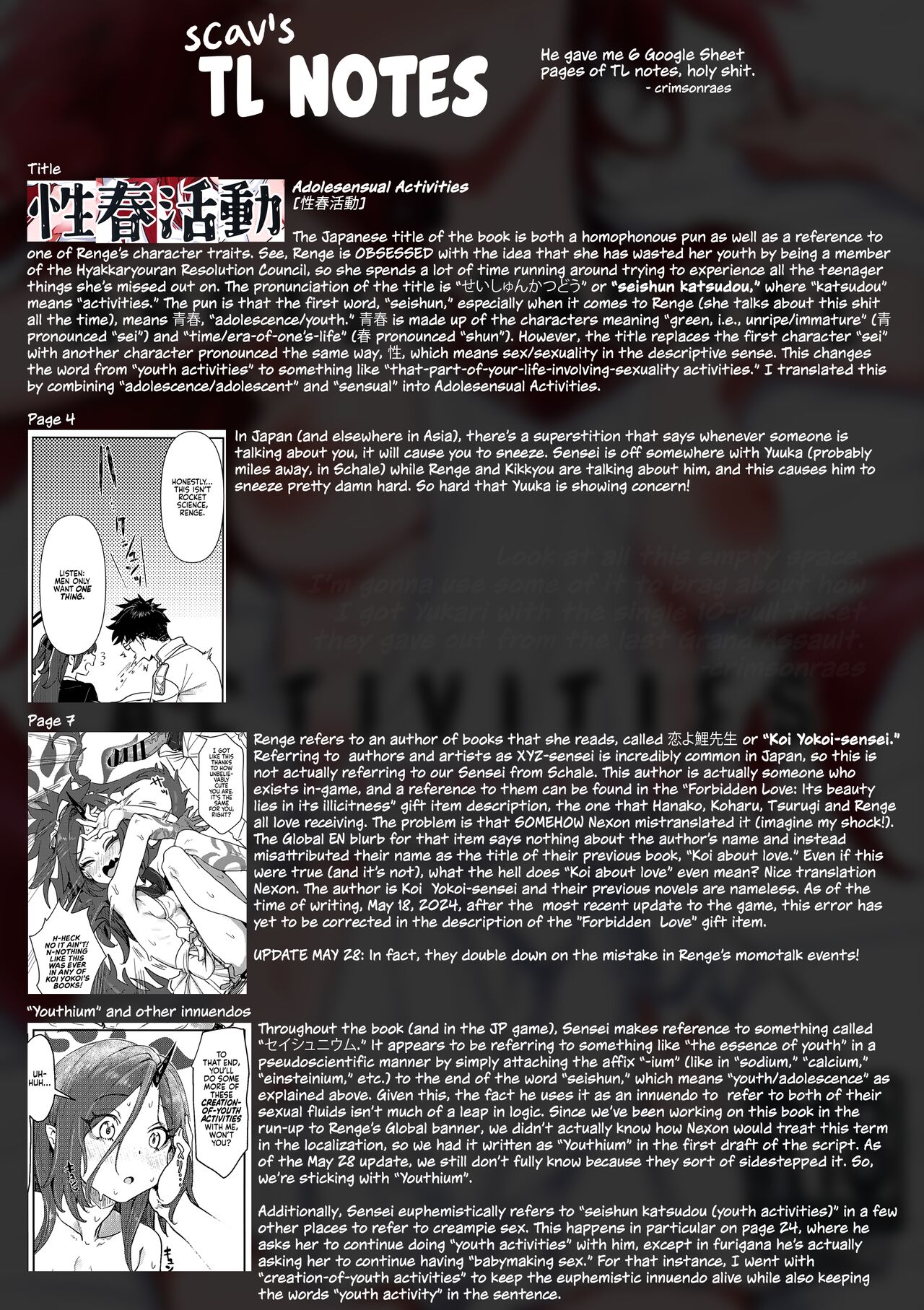 Adolesensual Activities page 29