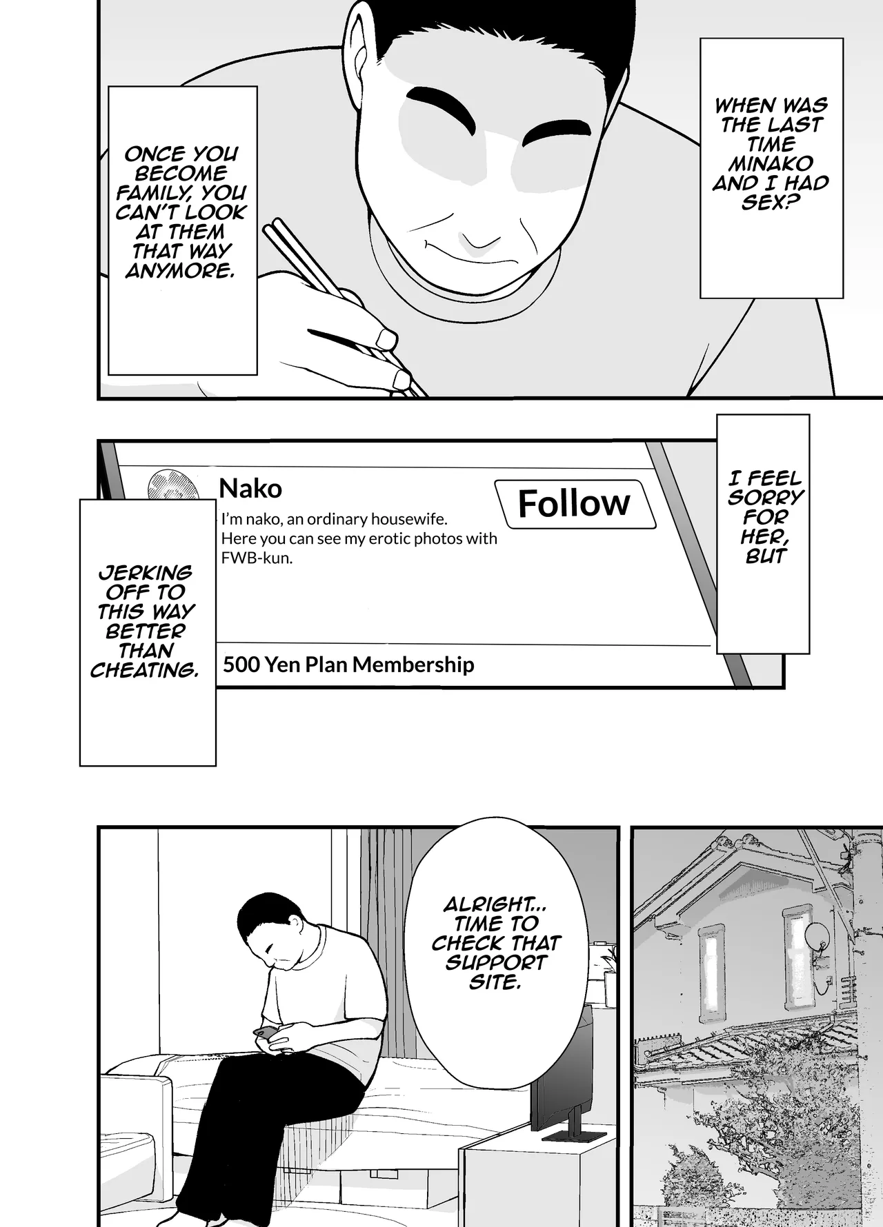 Adulterous Wife Minako's Secret Account Record page 10