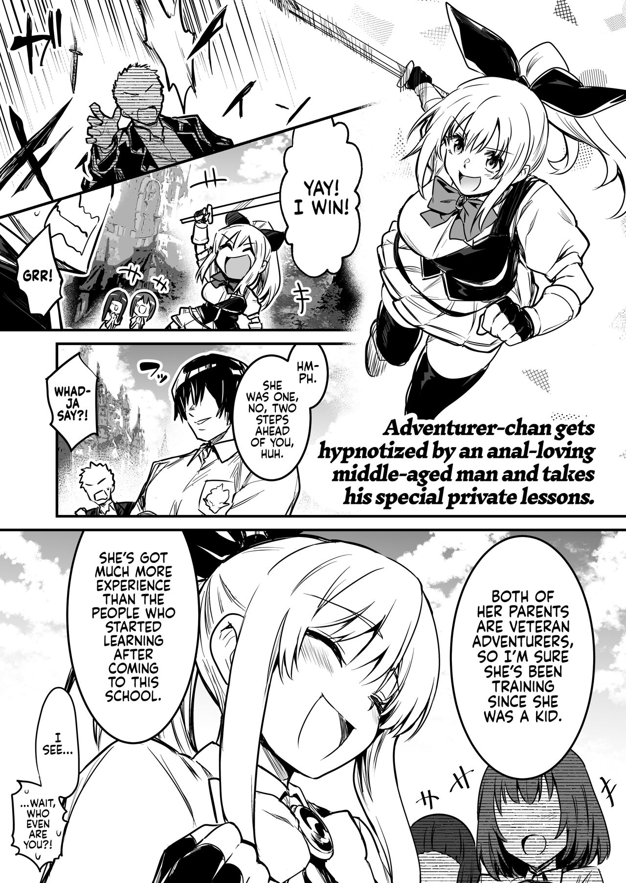 Adventurer-chan and her Lewd Adventure Vol. 1 page 110