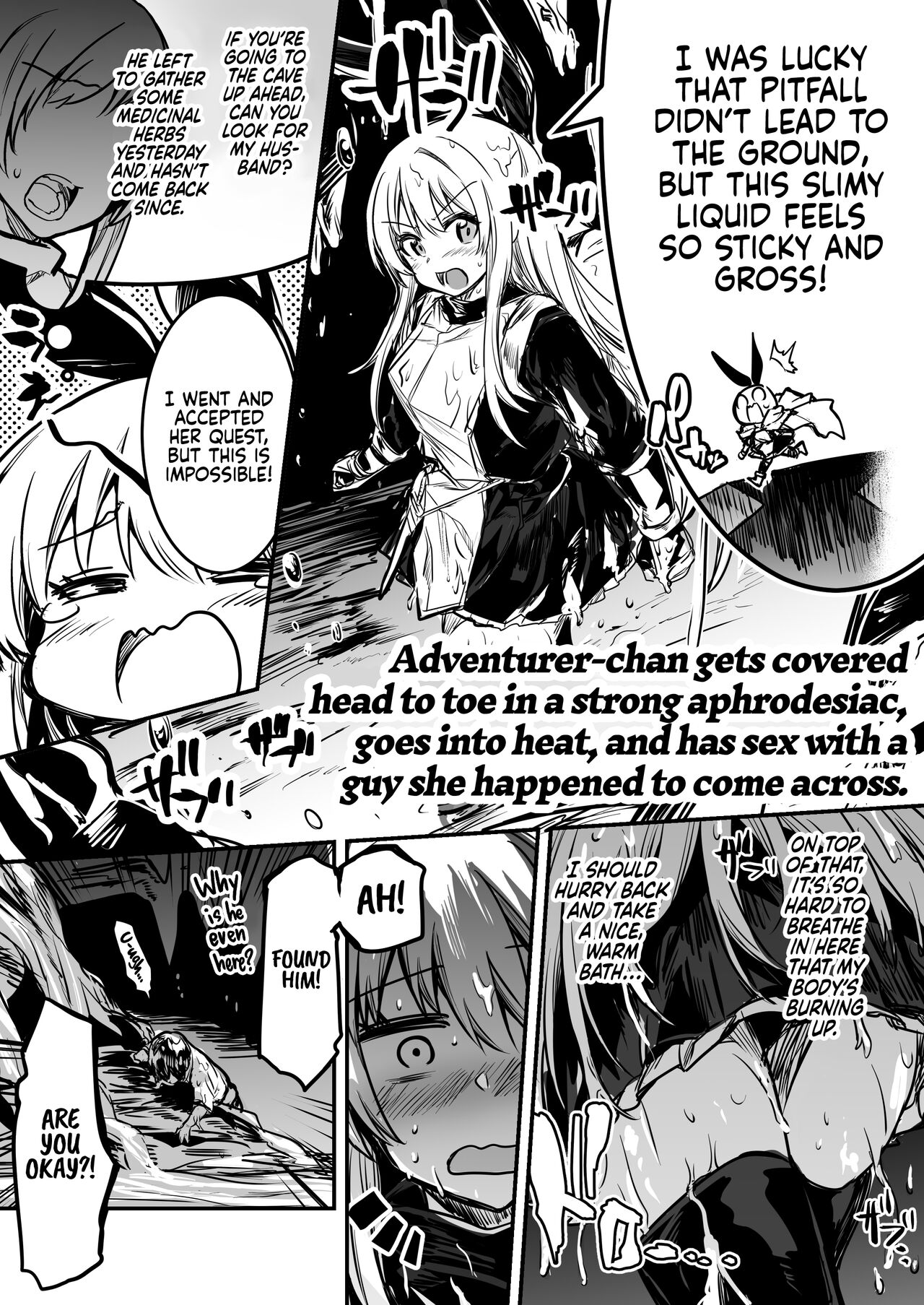 Adventurer-chan and her Lewd Adventure Vol. 1 page 44