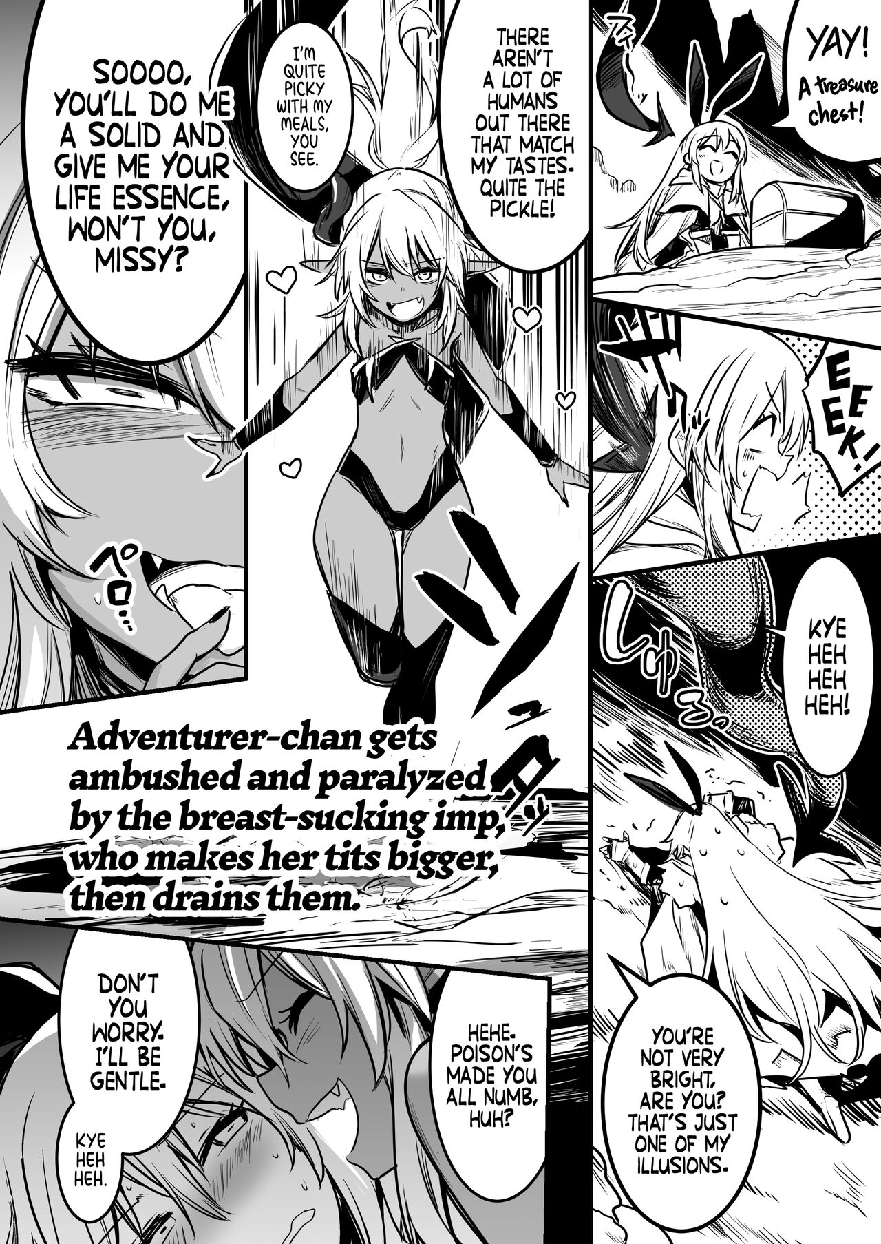 Adventurer-chan and her Lewd Adventure Vol. 1 page 85