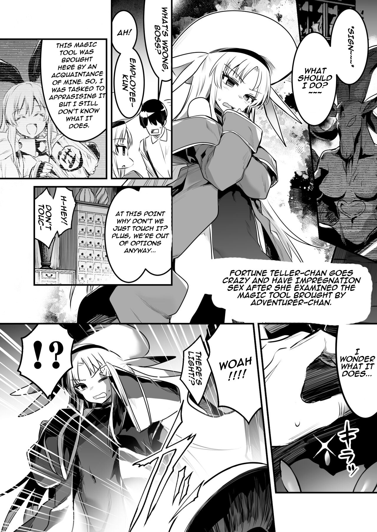 Adventurer-Chan's Lewd Adventure! Vol.1 page 117