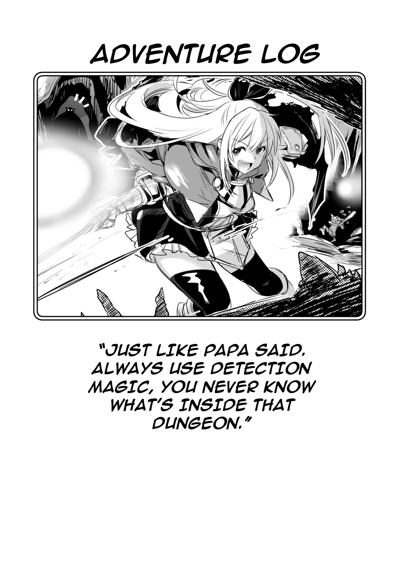 Adventurer-Chan's Lewd Adventure! Vol.1 page 37