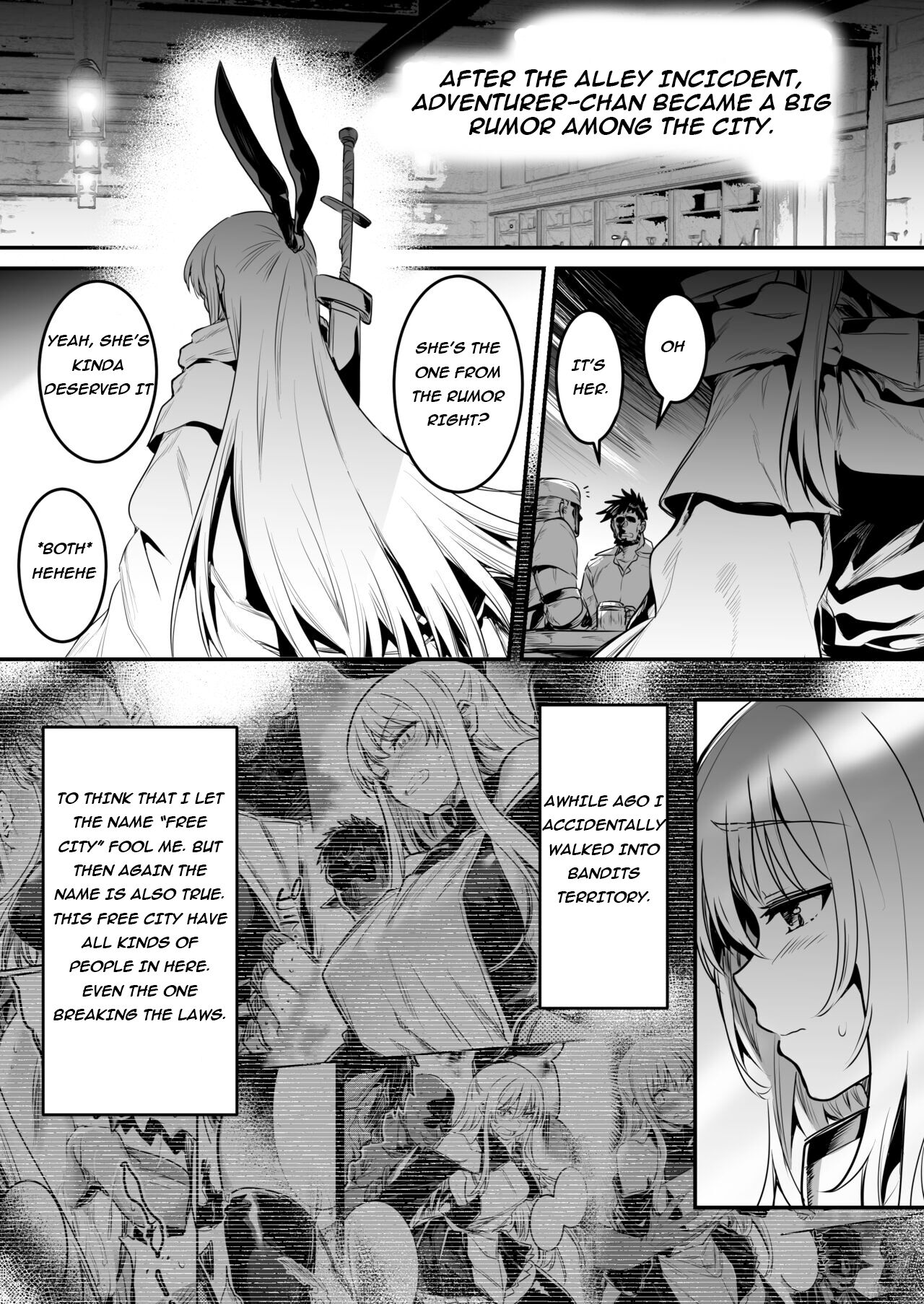 Adventurer-Chan's Lewd Adventure! Vol.1 page 38