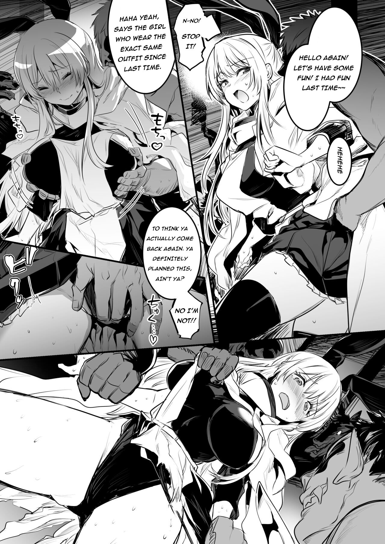 Adventurer-Chan's Lewd Adventure! Vol.1 page 40