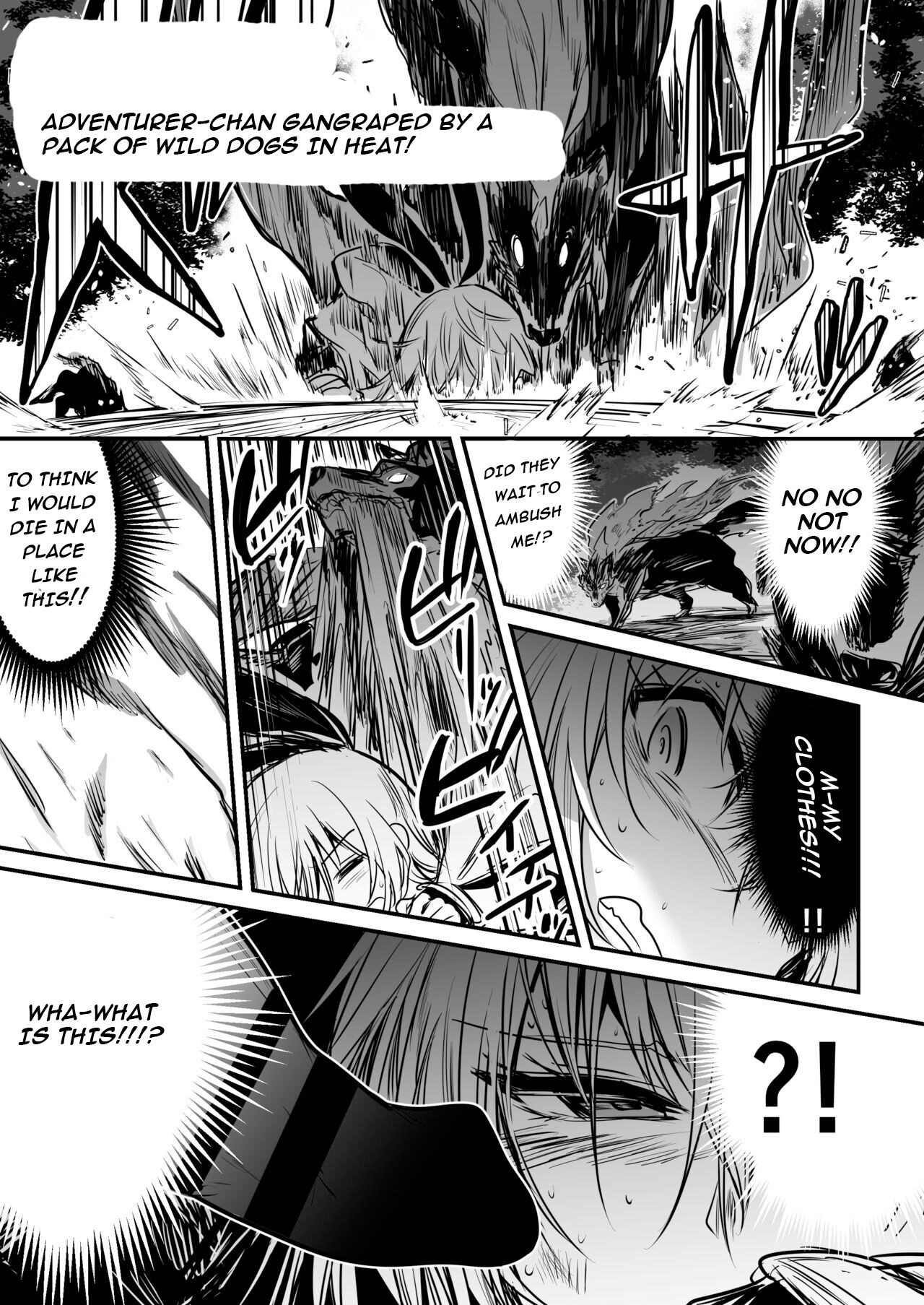 Adventurer-Chan's Lewd Adventure! Vol.1 page 62