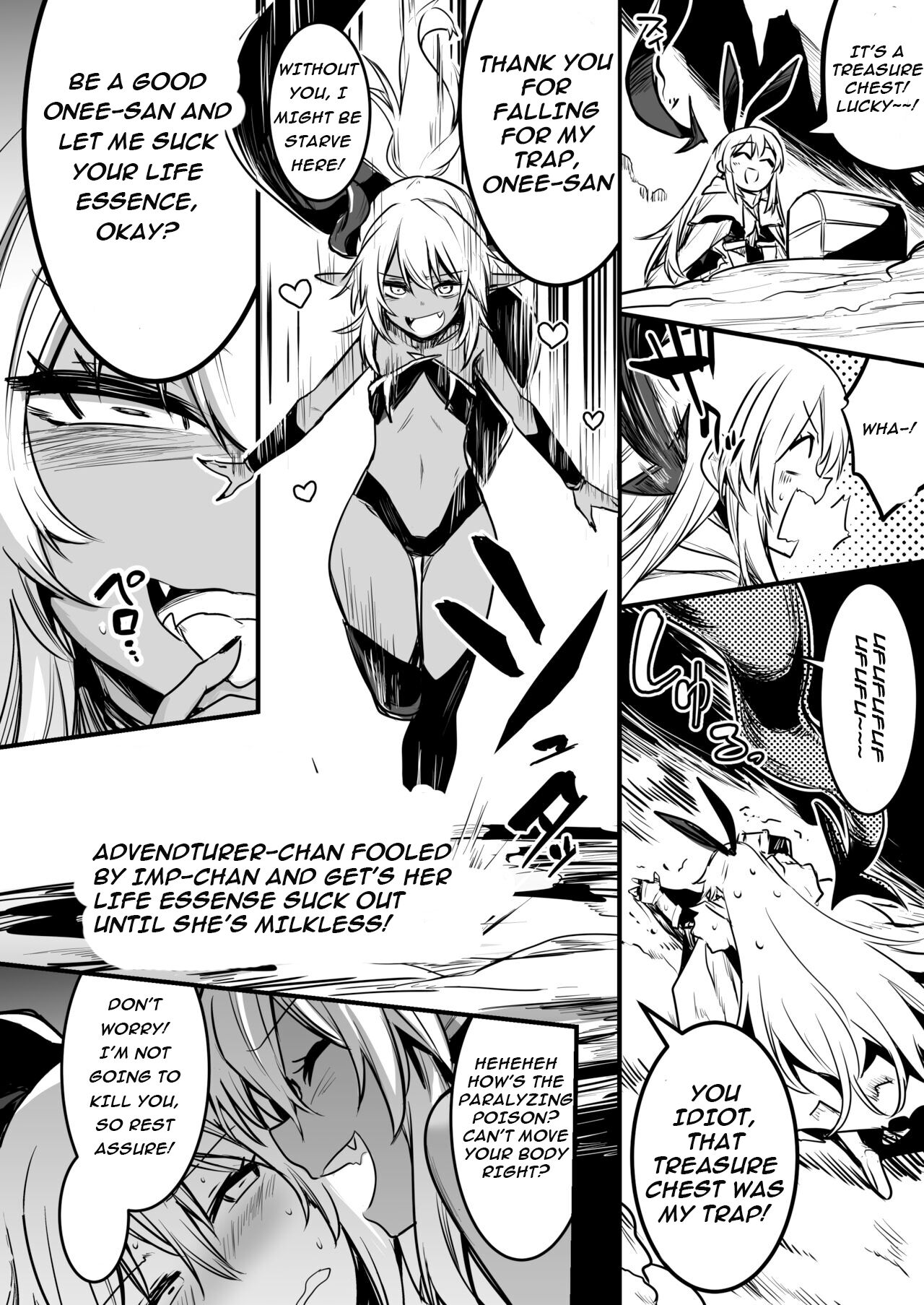 Adventurer-Chan's Lewd Adventure! Vol.1 page 85