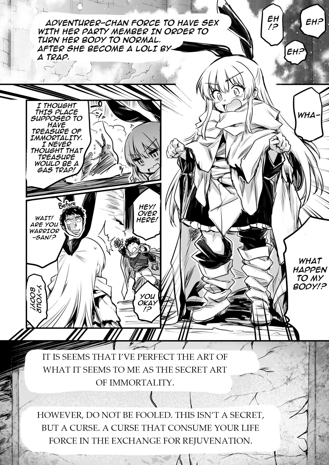 Adventurer-Chan's Lewd Adventure! Vol.1 page 99