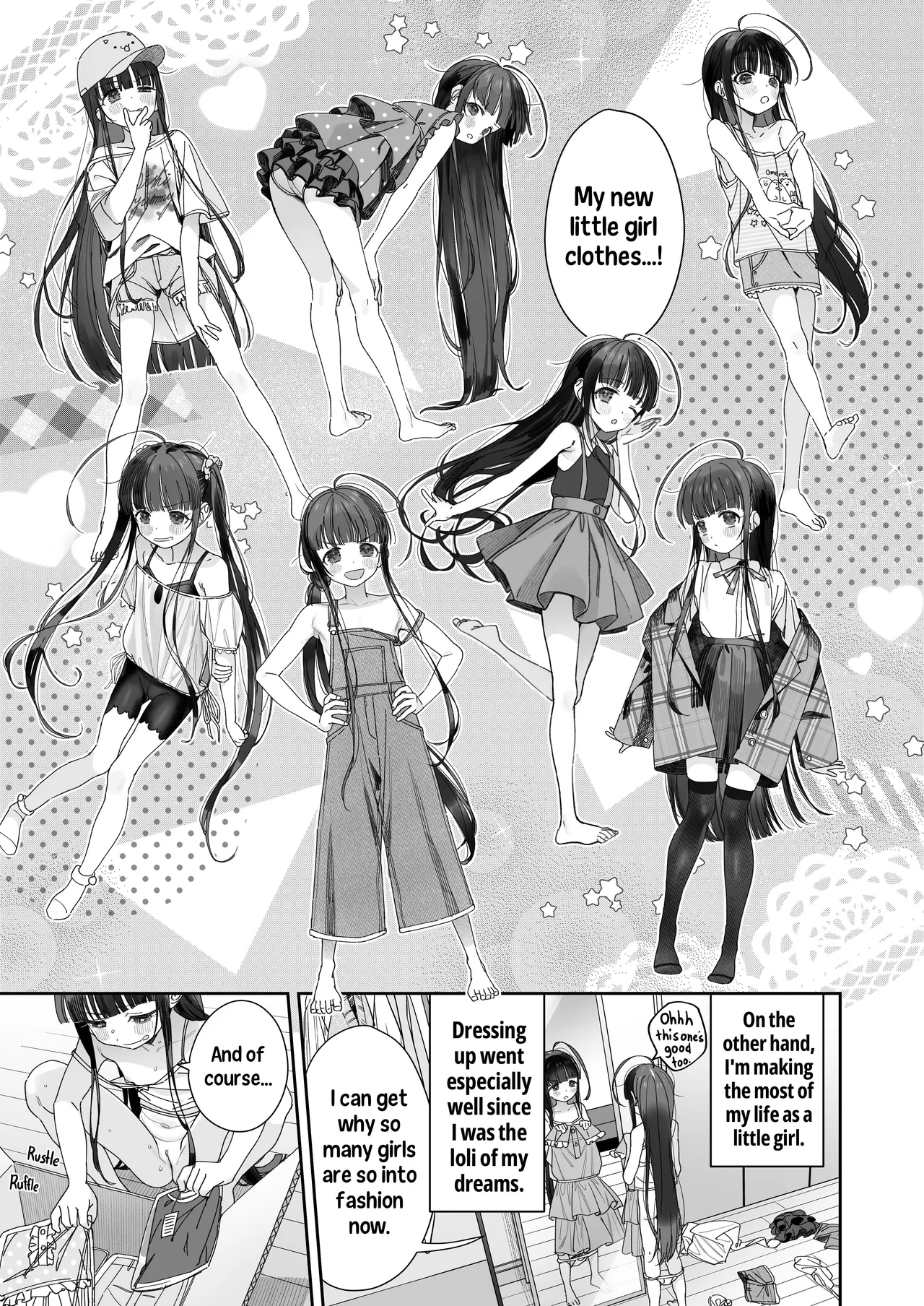 Adventures of a Guy who Turned Into a Loli! Masturbation Arc page 18