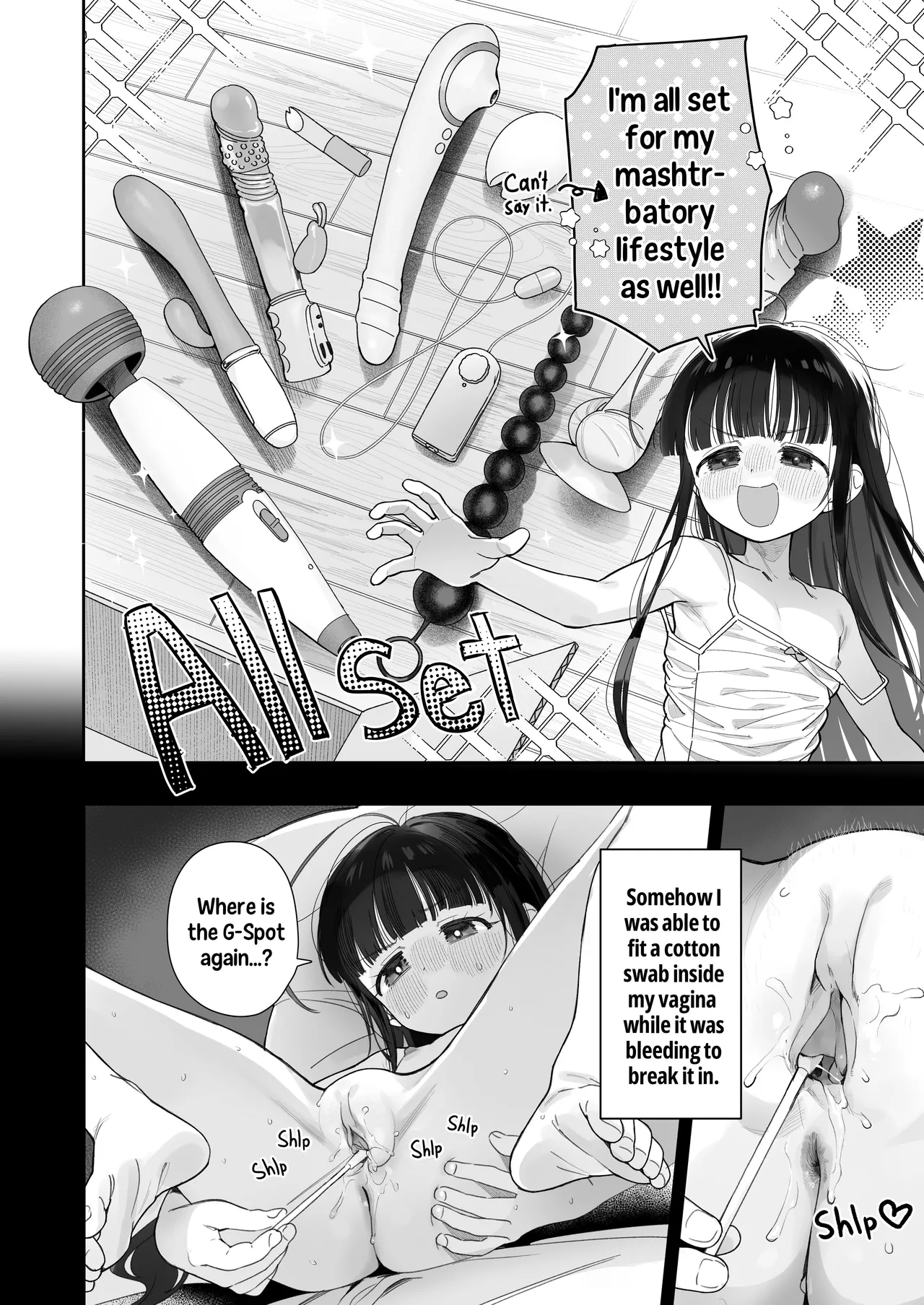 Adventures of a Guy who Turned Into a Loli! Masturbation Arc page 19