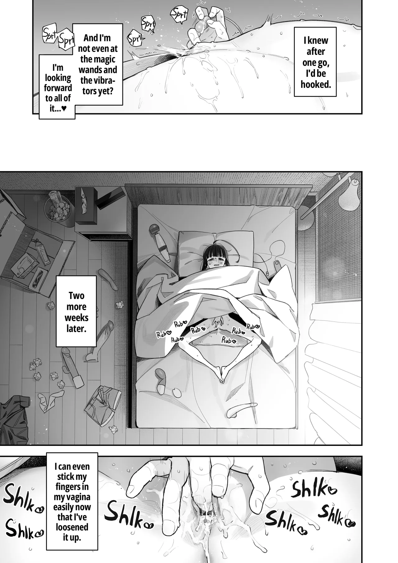 Adventures of a Guy who Turned Into a Loli! Masturbation Arc page 24