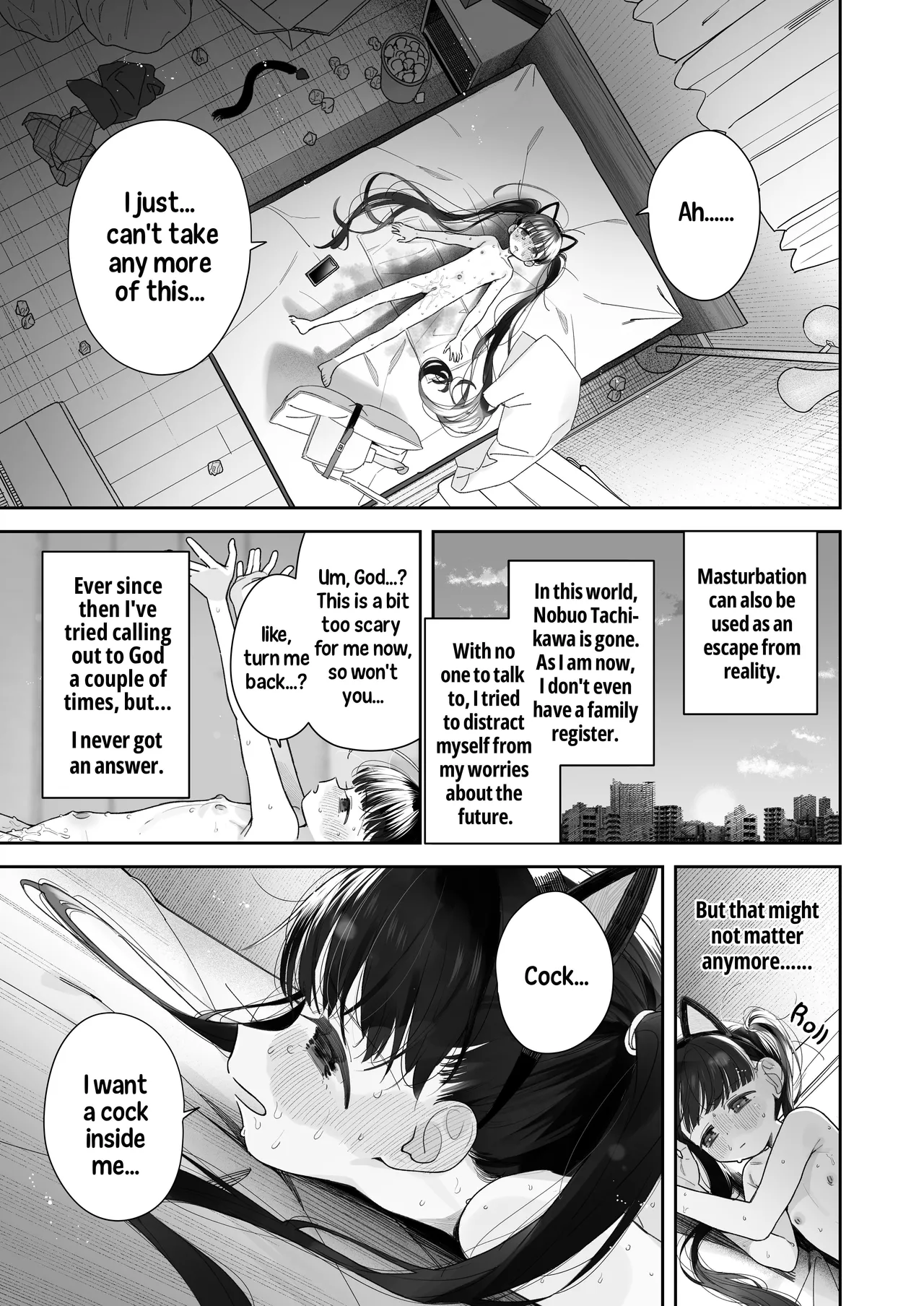 Adventures of a Guy who Turned Into a Loli! Masturbation Arc page 50