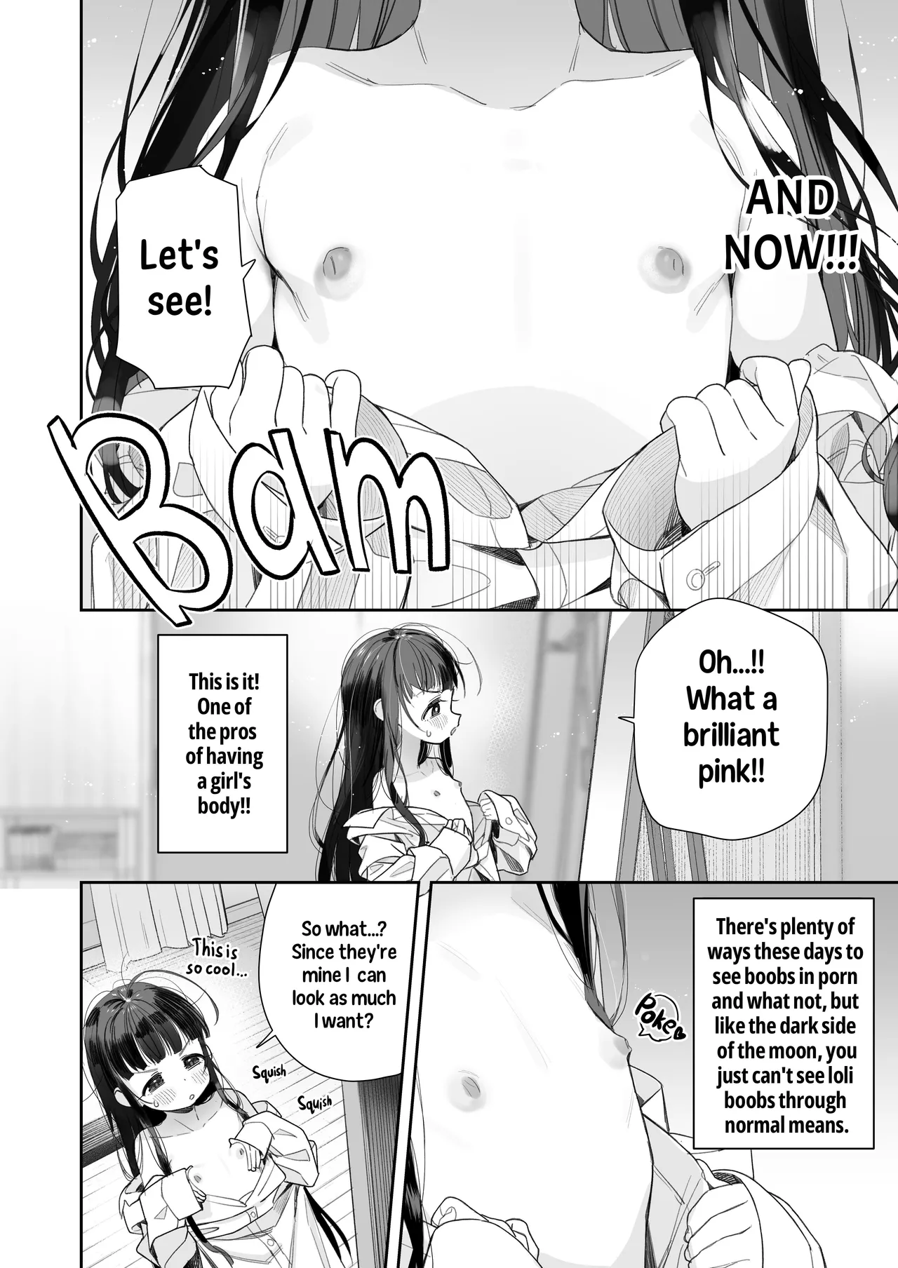Adventures of a Guy who Turned Into a Loli! Masturbation Arc page 7