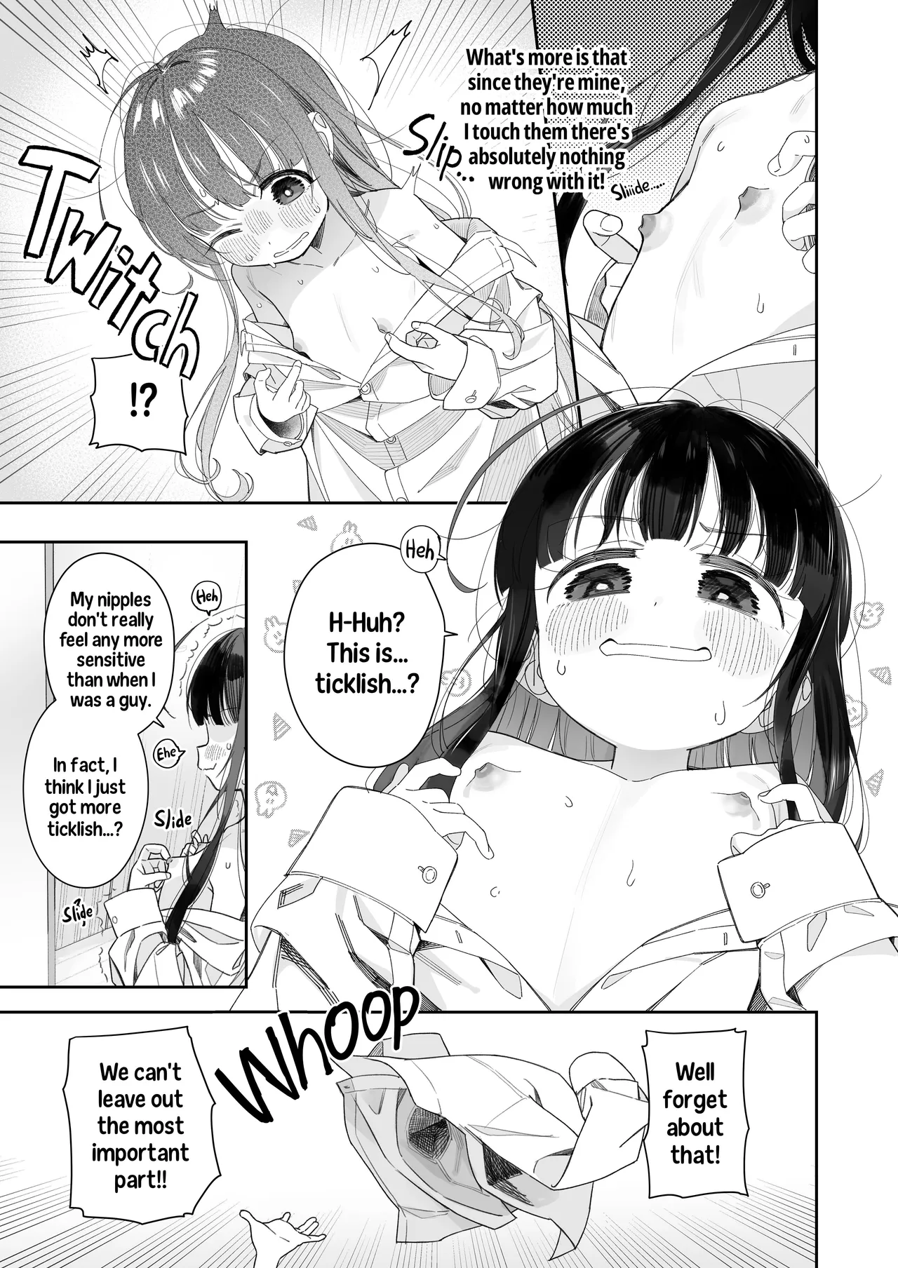 Adventures of a Guy who Turned Into a Loli! Masturbation Arc page 8