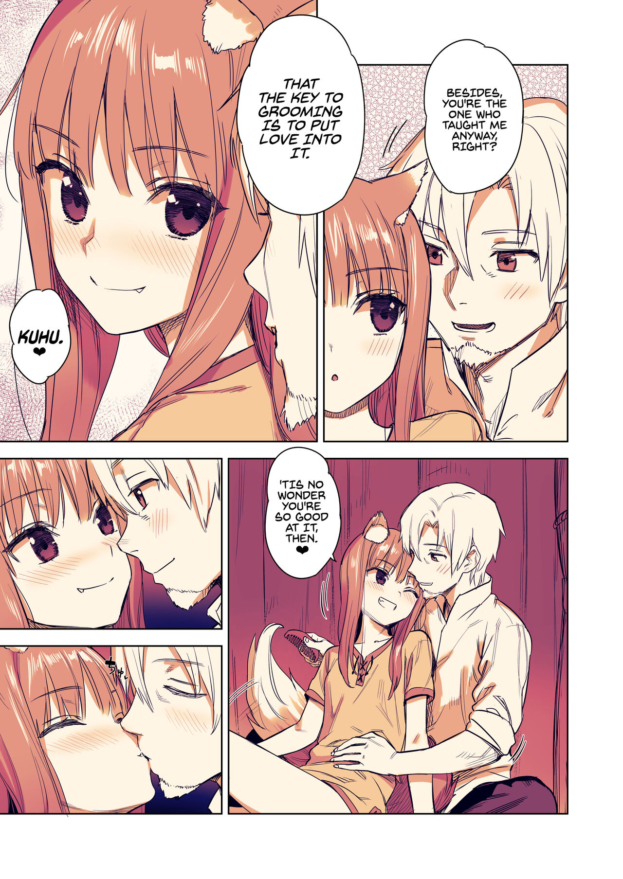 Affectionate Grooming With Me page 4