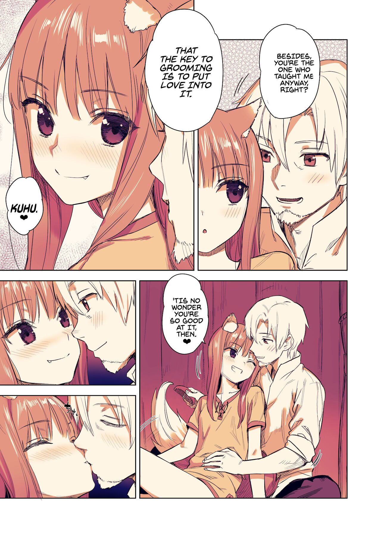Affectionate Grooming With Me page 4