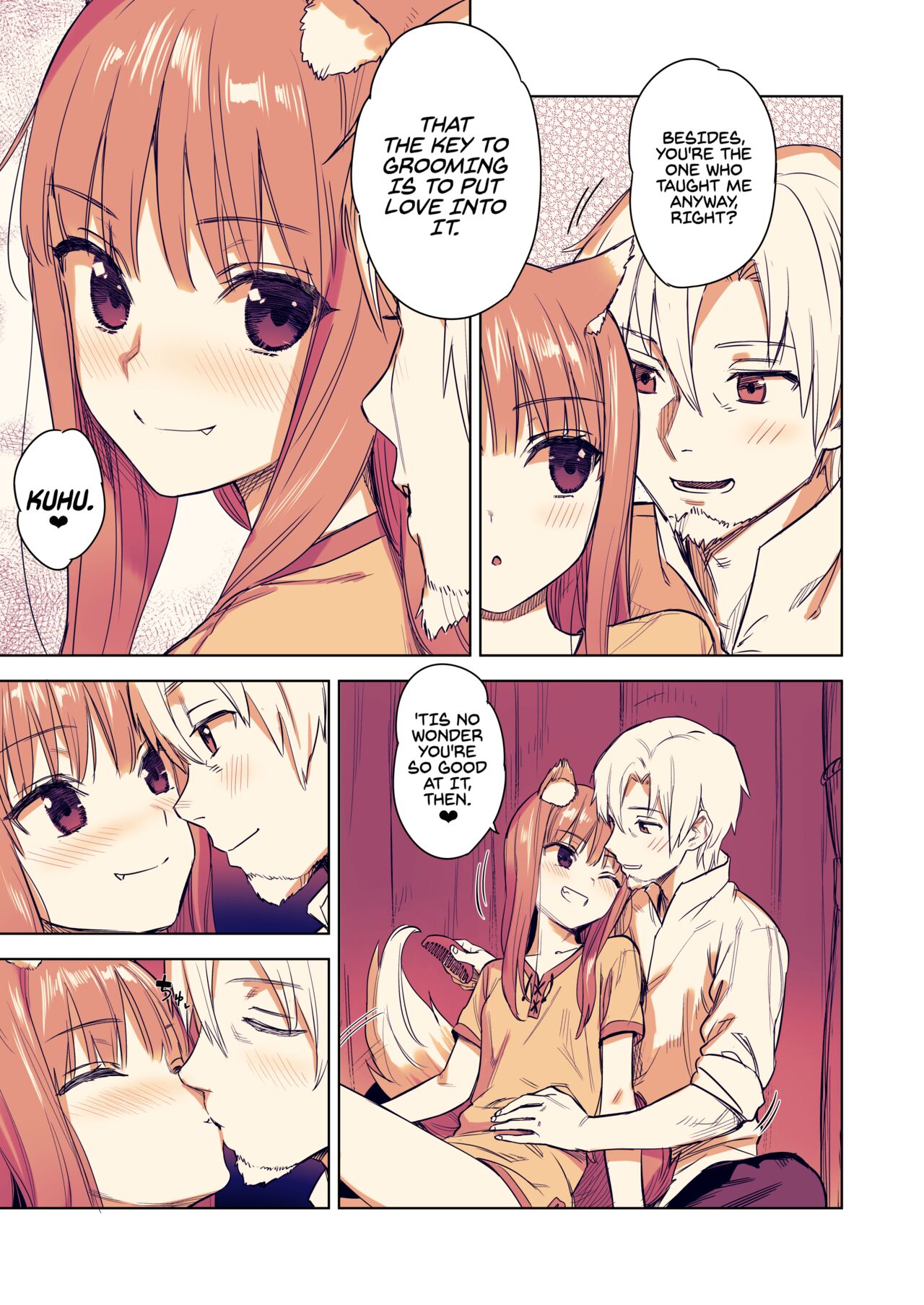 Affectionate Grooming With Me page 4