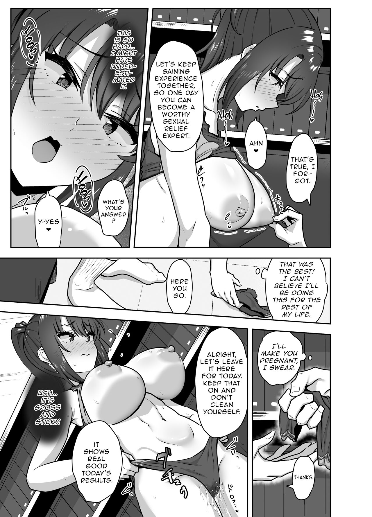 After Club Activities: Sexual Relief Duties -Her first time is mine- page 45
