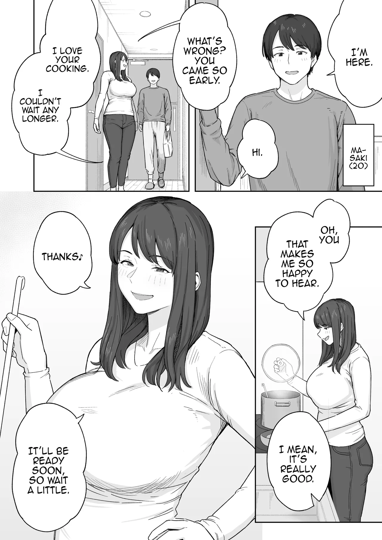 After Dinner, My Aunt and I... page 3