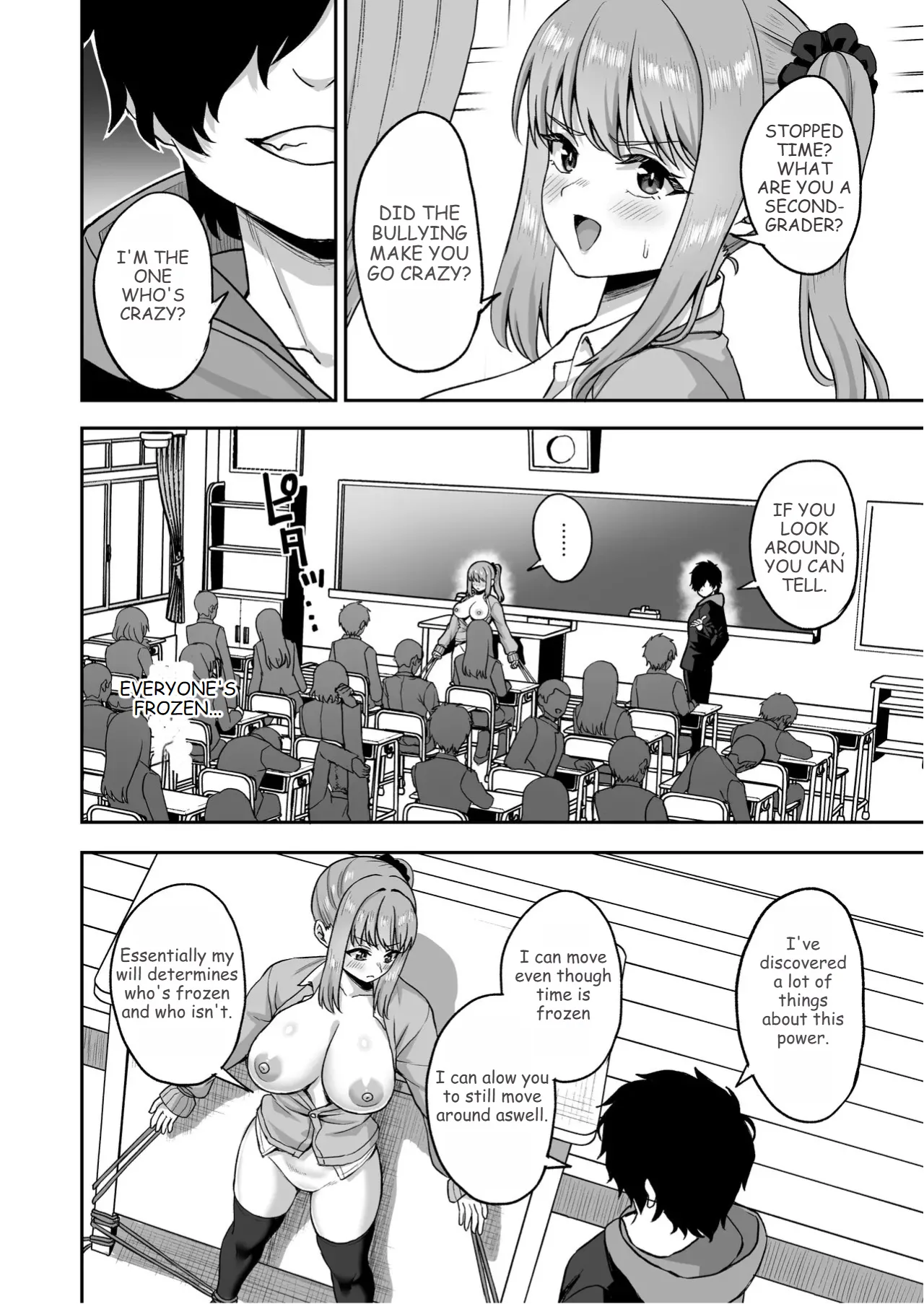 After Gaining the Power to Stop Time, I Took Revenge on All of Them page 34