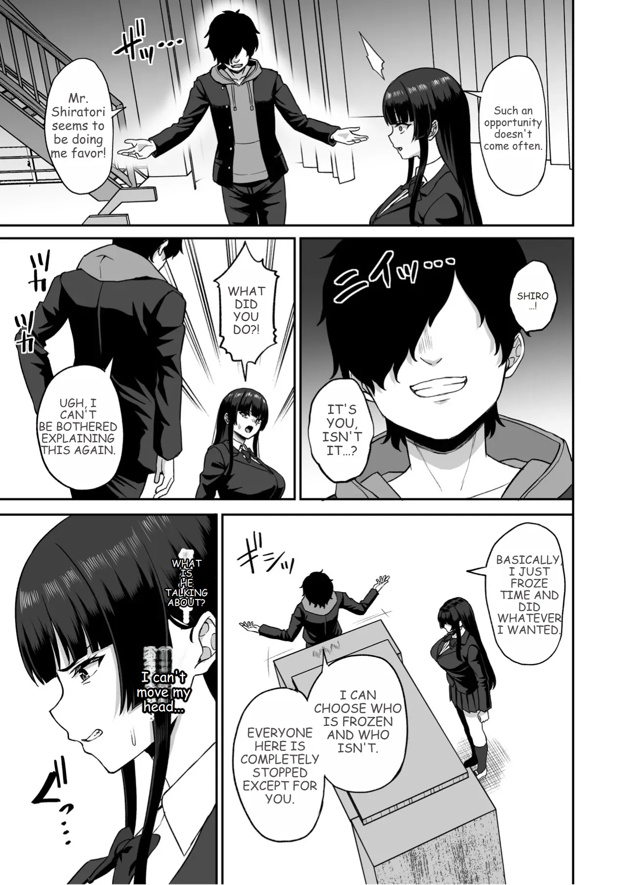 After Gaining the Power to Stop Time, I Took Revenge on All of Them page 57