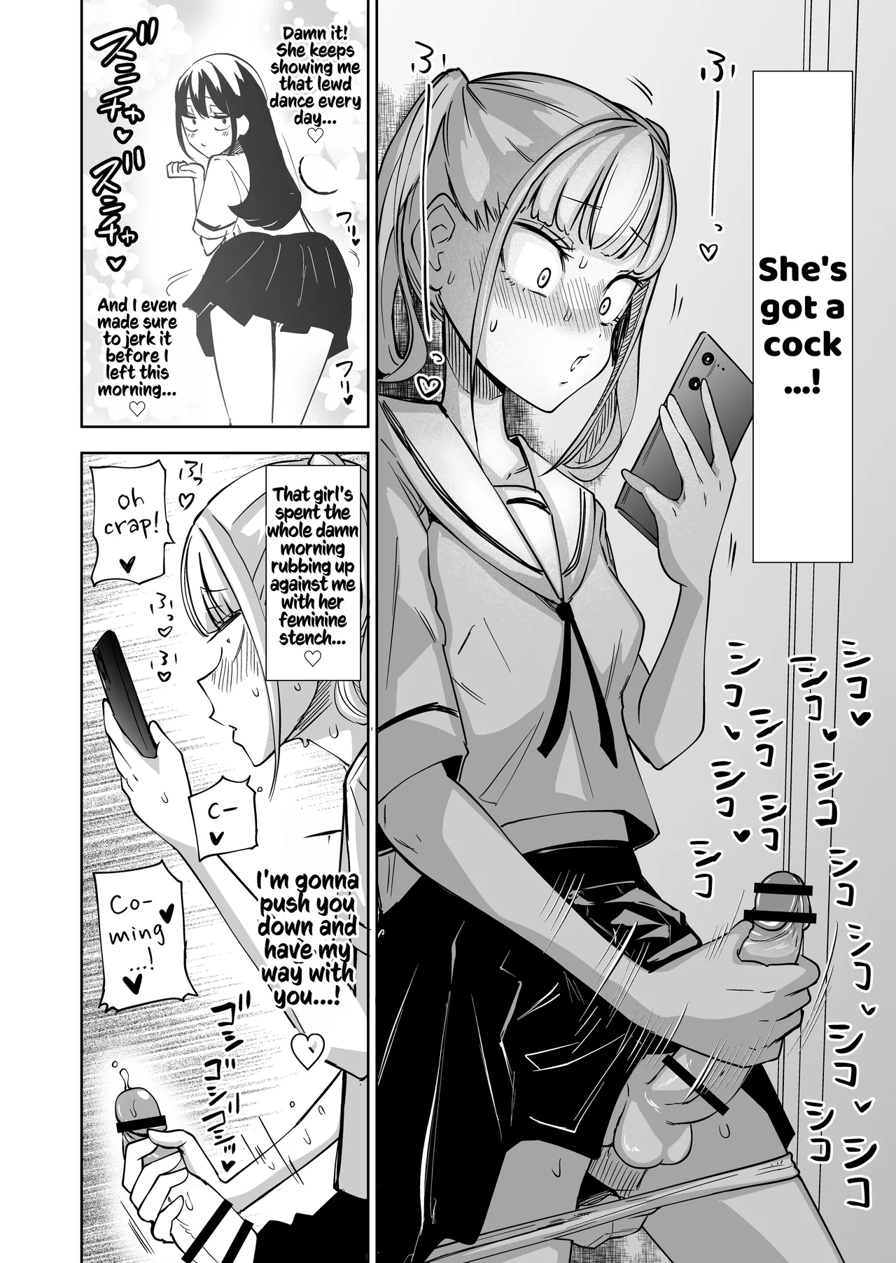After I Was Exposed As A Futanari, I Turned All My Friends Into My Fuckholes! page 3