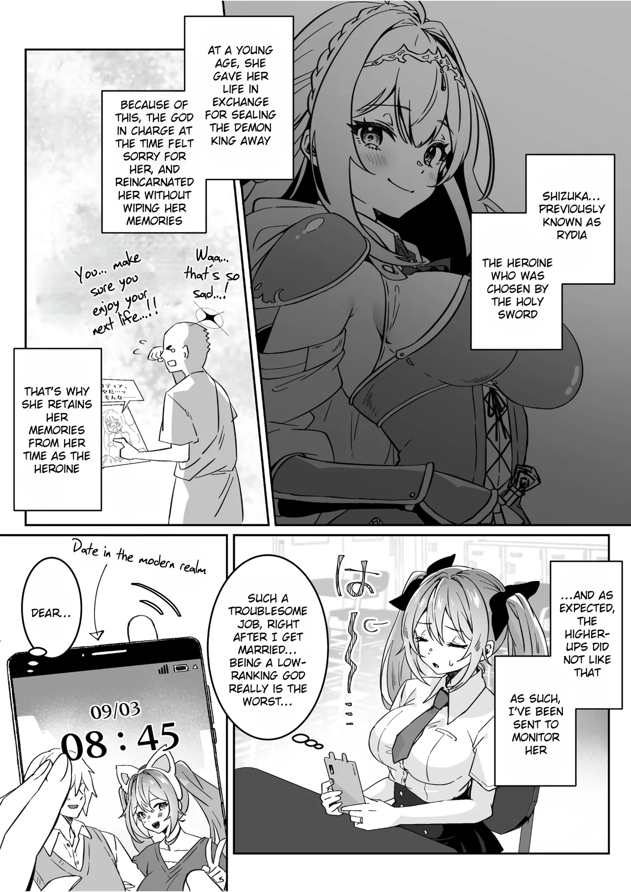 After Isekai Reincarnating, I Use Dark Powers To Get Revenge On The Hero Party ~Goddess~ page 12