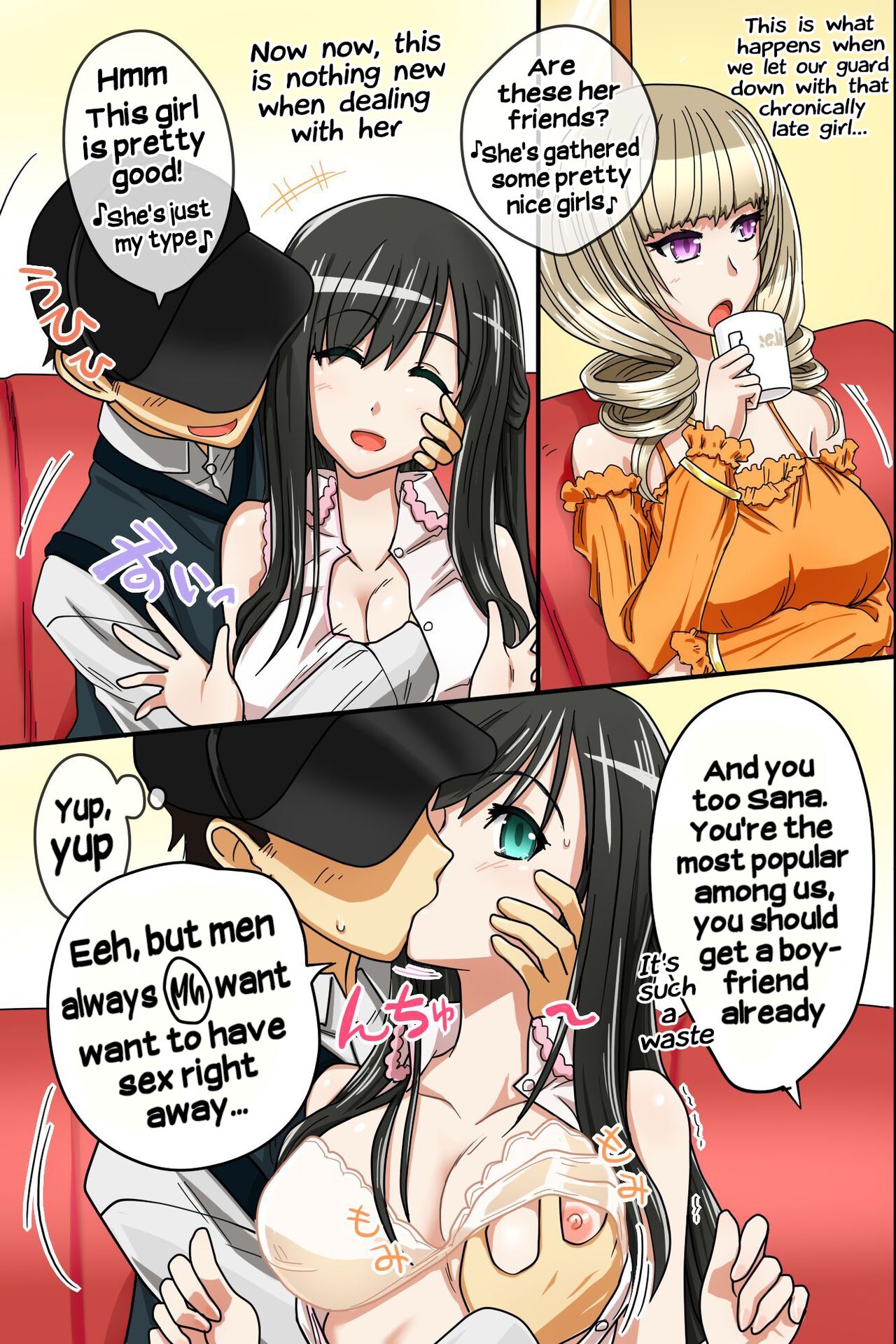After obtaining a cap that erases my existence, I unleashed a festival of semen at a women's dormitory page 13