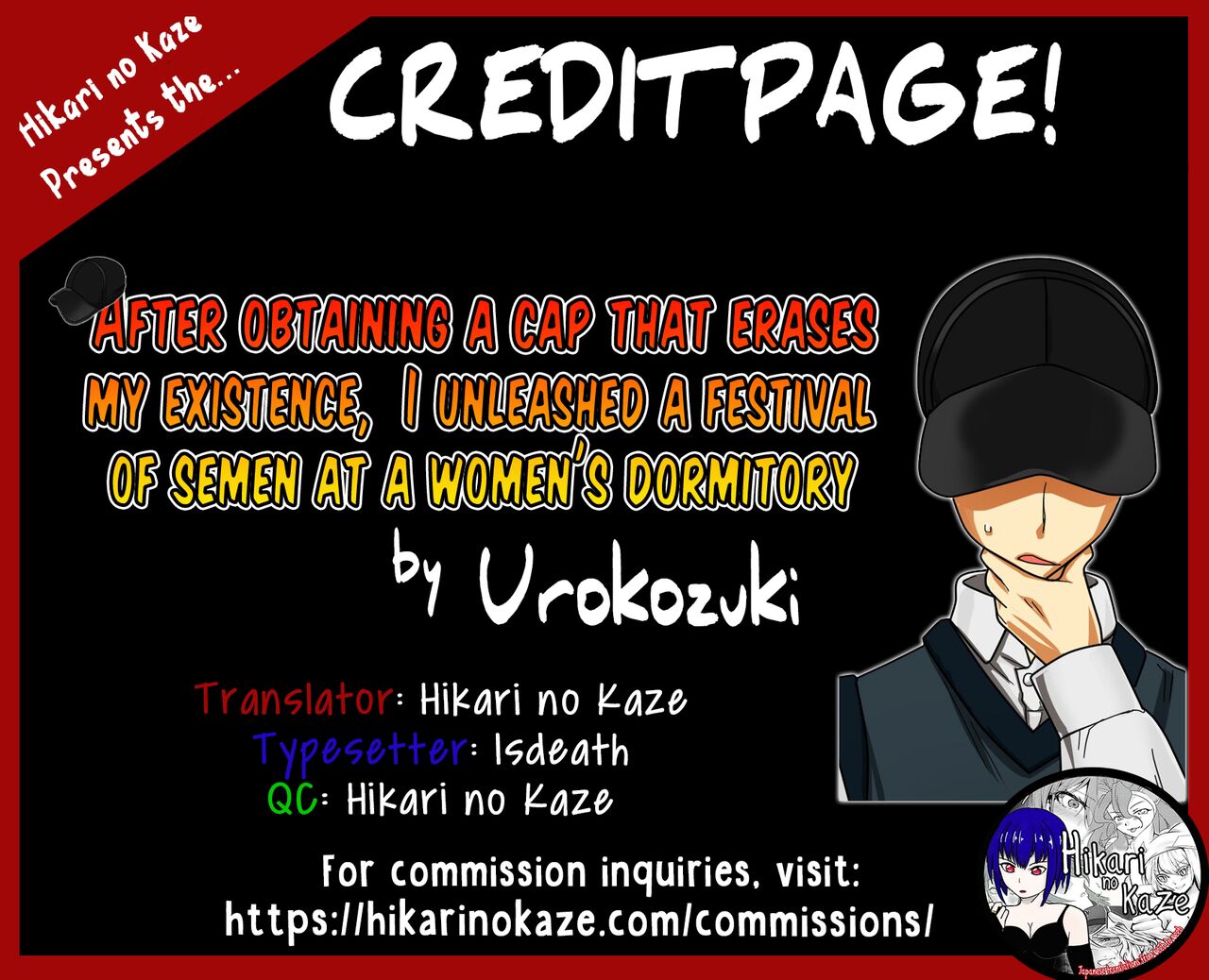 After obtaining a cap that erases my existence, I unleashed a festival of semen at a women's dormitory page 50