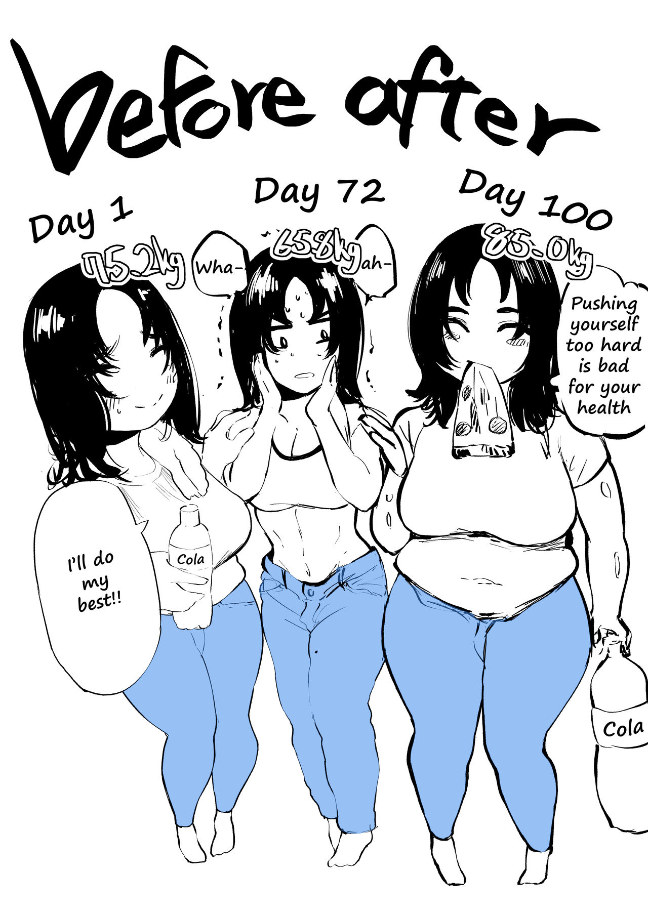 Ai Gains 10kg in 100 Days + Ai aims for 100kg page 28