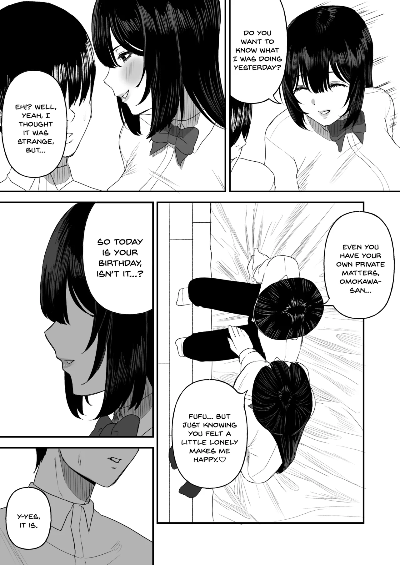 Ai no omoi Kanojo wa boku no Tameni hame tori o Tottekitekureru page 12